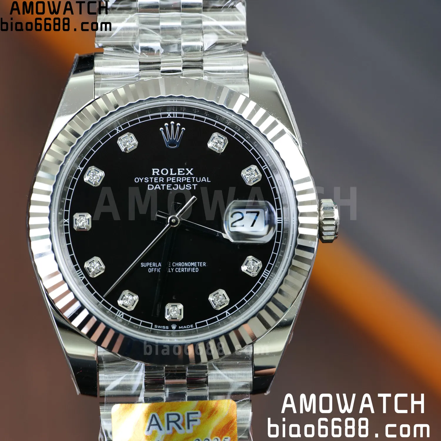 Rolex DateJust 126334-0020 41mm ARF 1:1 Best Edition Black Dial on Jubilee Bracelet dd3235 61 86916e4e496b300 阿默表行AmoWatch