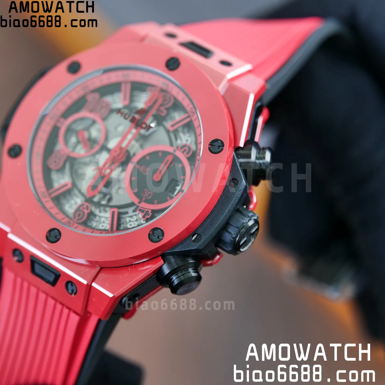 HUBLOT Big Bang Unico 441.CF.8513.RX 42mm BBF 1:1 Best Edition Red Ceramic 62 9eca10d33a9bf87 AMO Watch