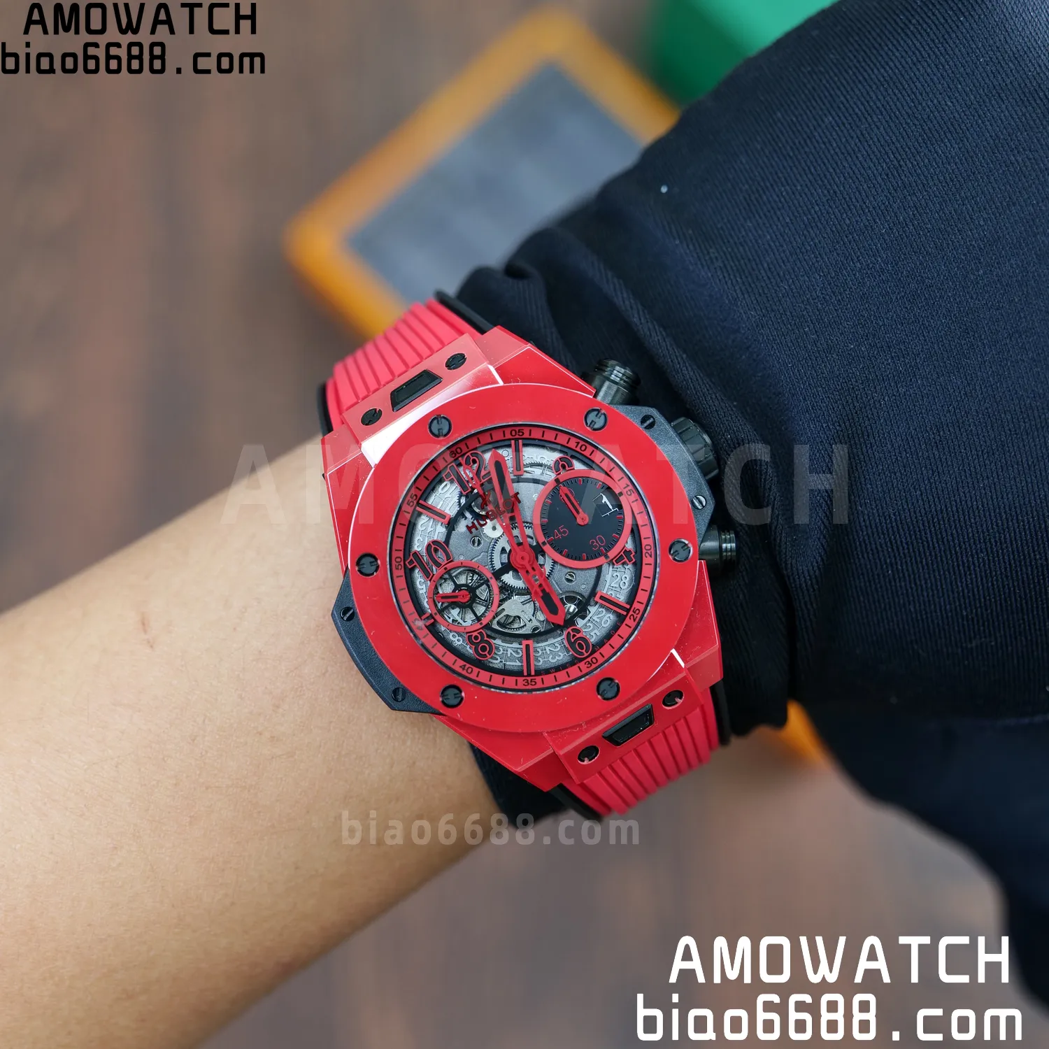 HUBLOT Big Bang Unico 441.CF.8513.RX 42mm BBF 1:1 Best Edition Red Ceramic 73 9fbbf5ed4d31d11 AMO Watch