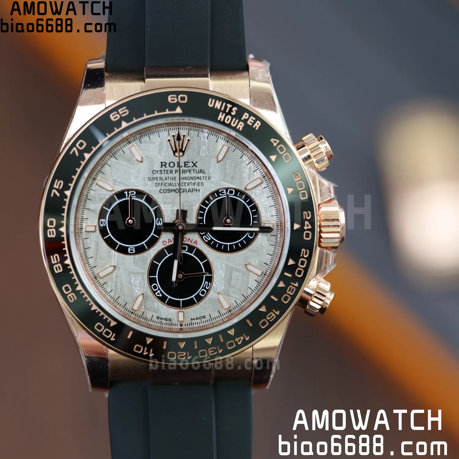 Rolex Daytona 126515 RG ARF1:1 Best Edition Meteorite Dial on Oysterflex Strap DD4131 68 a3bd1998a9a0ba9 阿默表行AmoWatch