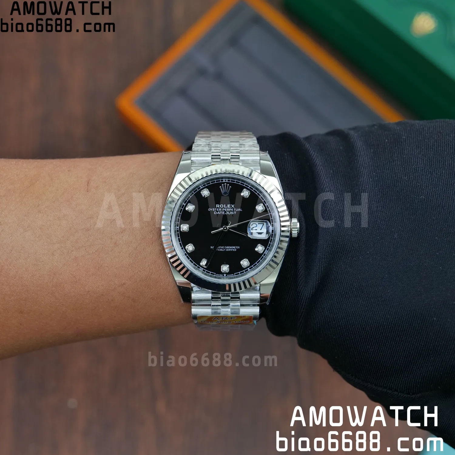 Rolex DateJust 126334-0020 41mm ARF 1:1 Best Edition Black Dial on Jubilee Bracelet dd3235 80 ad31dd76c2d8ec1 阿默表行AmoWatch