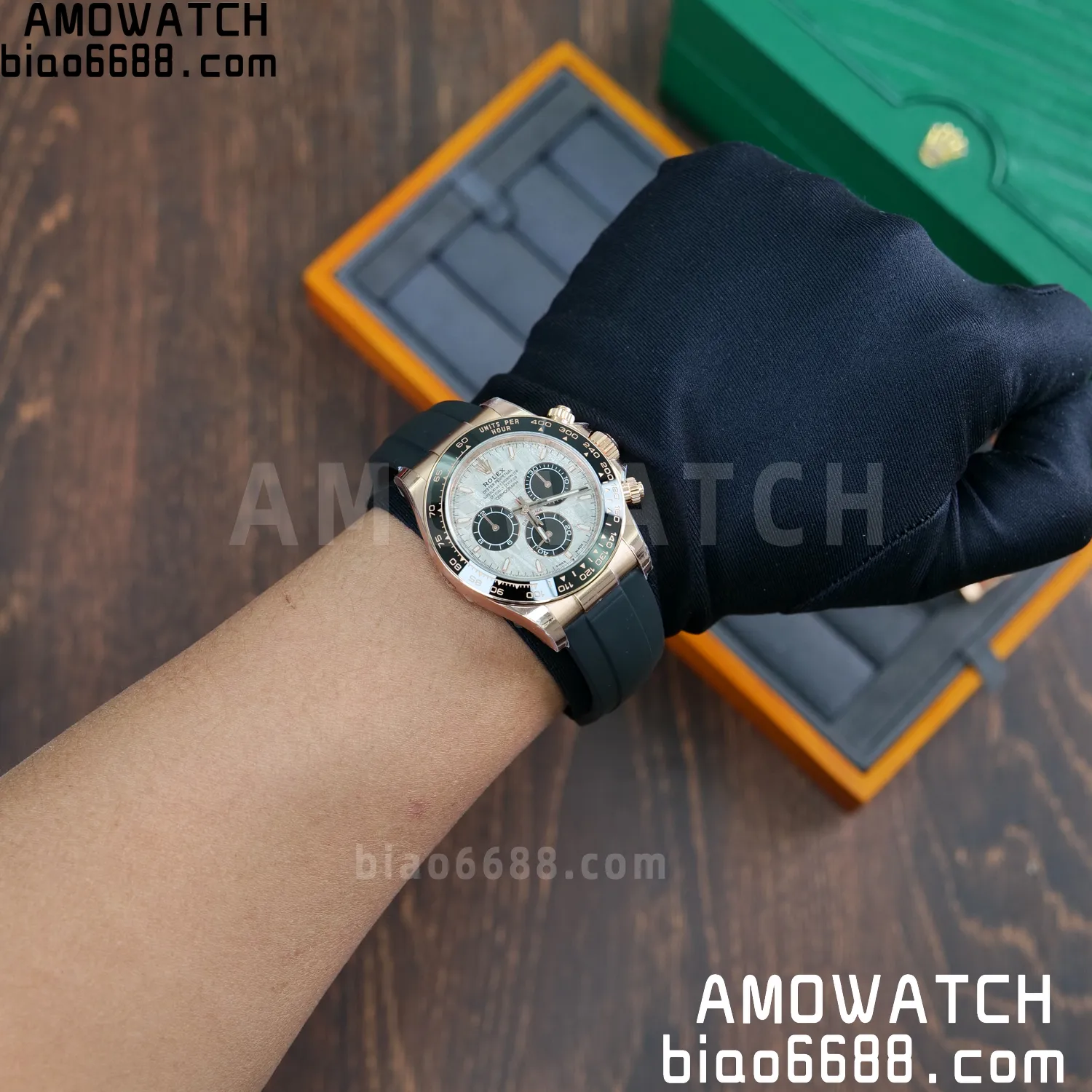 Rolex Daytona 126515 RG ARF1:1 Best Edition Meteorite Dial on Oysterflex Strap DD4131 89 b21d0baf45be629 阿默表行AmoWatch