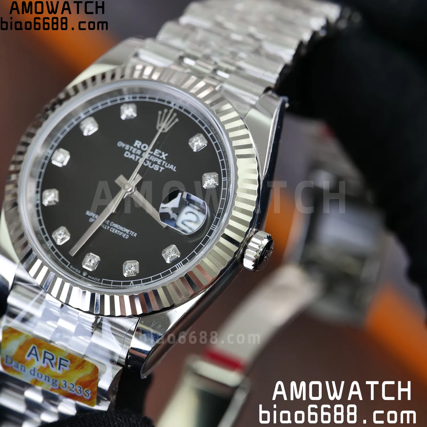 Rolex DateJust 126334-0020 41mm ARF 1:1 Best Edition Black Dial on Jubilee Bracelet dd3235 65 b453e8cd16db2fa 阿默表行AmoWatch