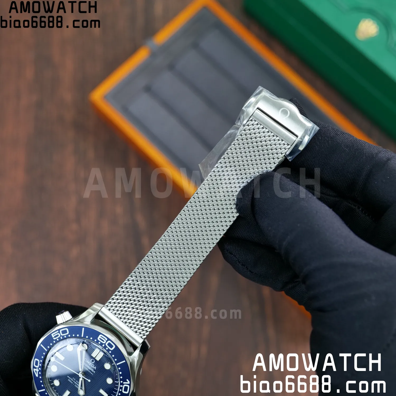 Omega Seamaster 300m 42mm VSF 1:1 Best Edition Blue Dial SA8806 Super Clone V6 77 bf549c8bfa3efe2 阿默表行AmoWatch