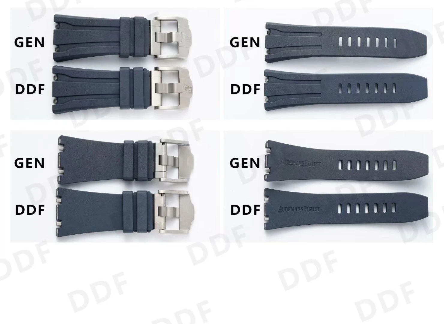 AP Royal Oak Offshore 43mm 26420ti Titanium DDF 1:1 Best Edition Blue Dial on Blue Rubber Strap DD4401 Super Clone 50 bf6b57efd0d4cc4 AMO Watch