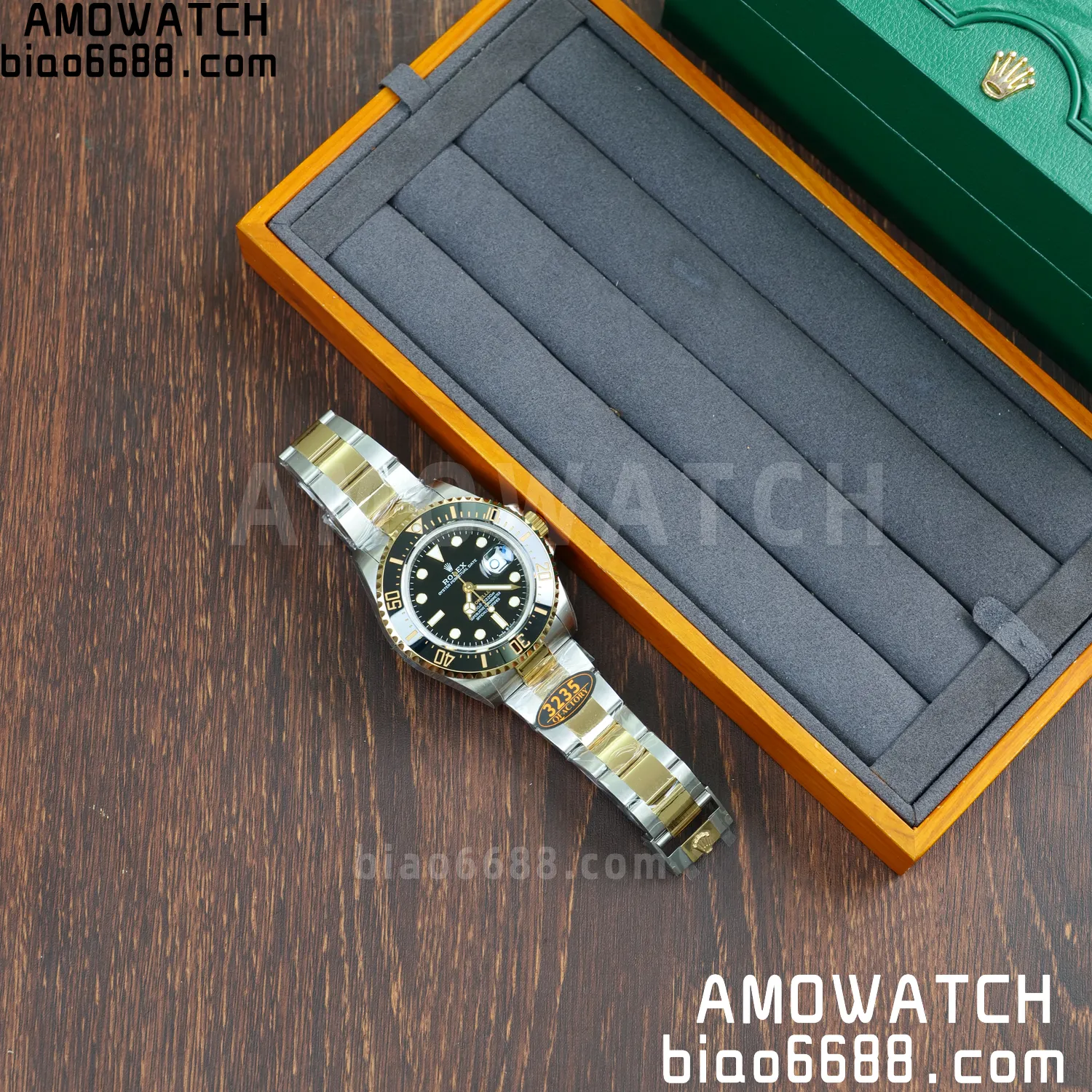 Rolex Sea Dweller 126603 QF 1:1 Best Edition 904L SS/YG Case and Bracelet VR3235 52 c2f2006bd09cefd 阿默表行AmoWatch