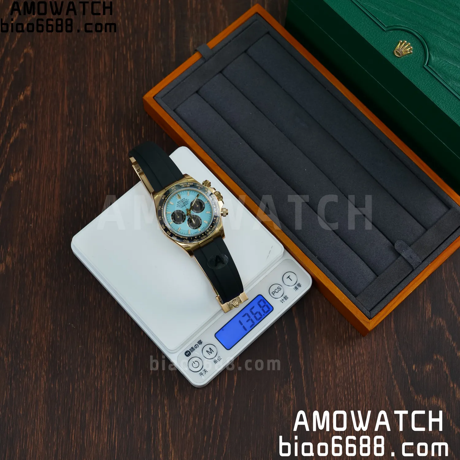 Rolex Daytona 126518 VS Factory 1:1 Best Edition Tiffany Blue Dial V2 (Weighted) 63 c38439e23adb87a AMO Watch