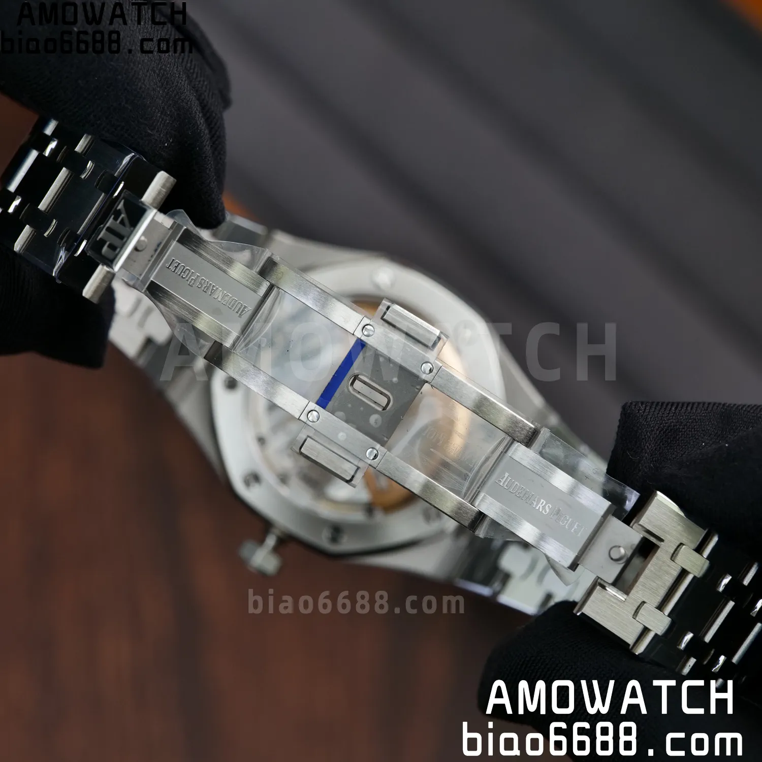AP Royal Oak 41mm 15510ST SS APS Factory 1:1 Best Edition Black Dial on SS Bracelet SA4302 Super Clone (Free Sprung) 94 c9622838734a0b4 阿默表行AmoWatch