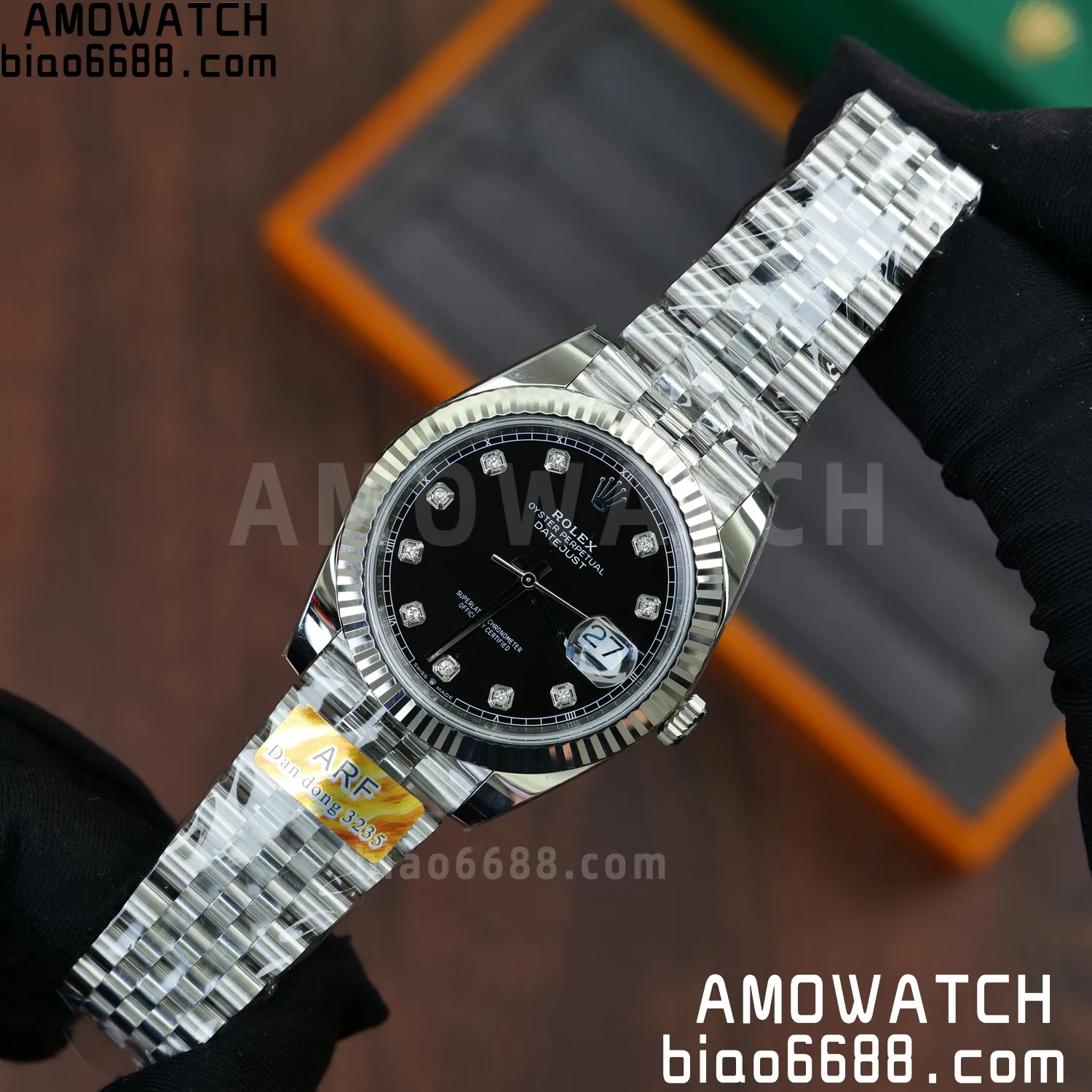Rolex DateJust 126334-0020 41mm ARF 1:1 Best Edition Black Dial on Jubilee Bracelet dd3235 57 cfe4b986fc9dfb0 阿默表行AmoWatch
