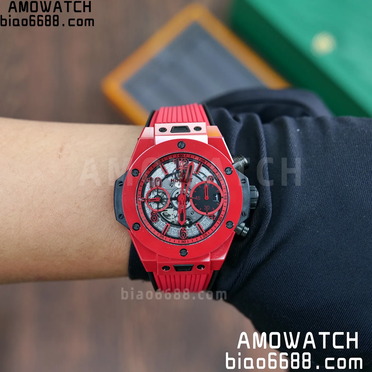HUBLOT Big Bang Unico 441.CF.8513.RX 42mm BBF 1:1 Best Edition Red Ceramic 74 d4f80fa65ea5f83 AMO Watch