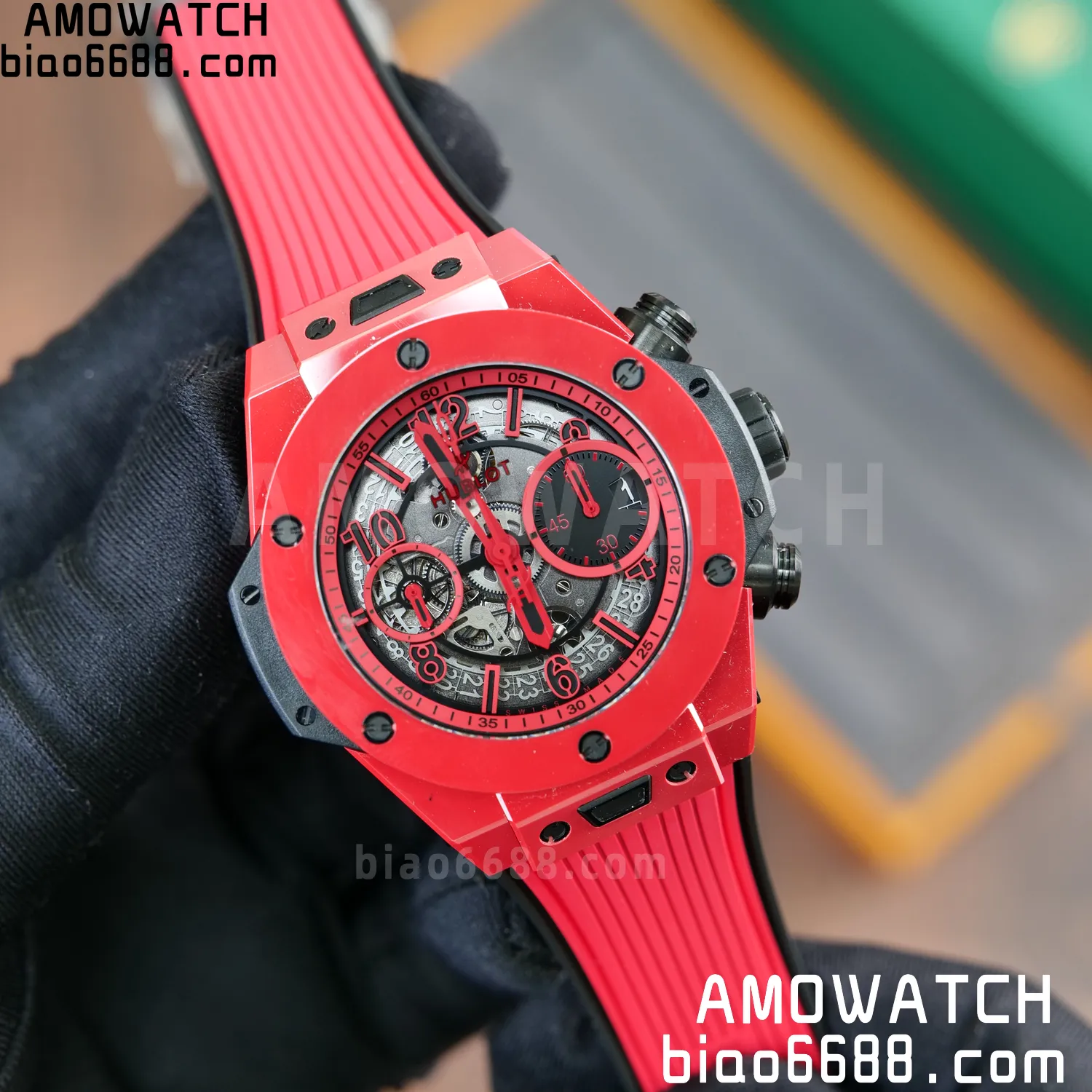HUBLOT Big Bang Unico 441.CF.8513.RX 42mm BBF 1:1 Best Edition Red Ceramic 53 d7fef69f4128f63 AMO Watch