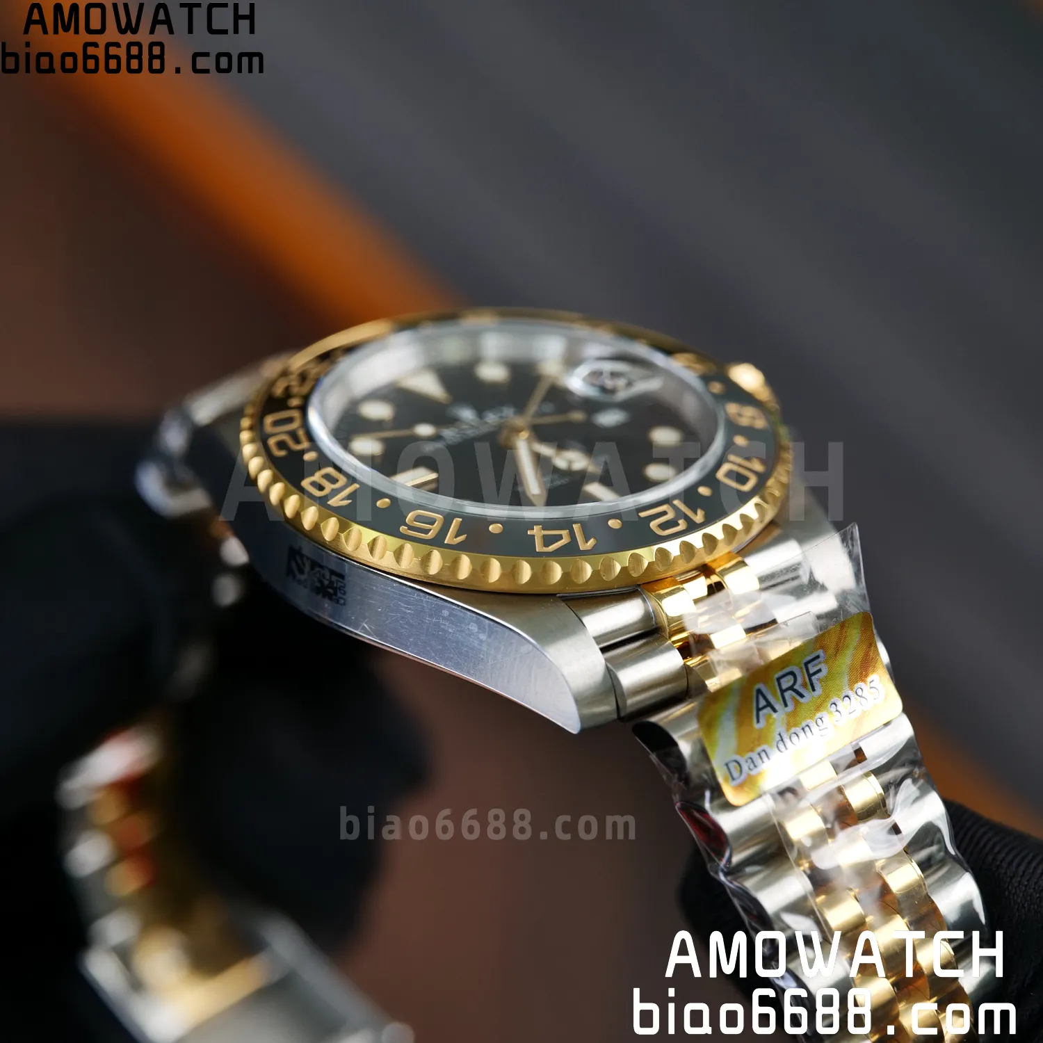 Rolex GMT-Master II 126713 GRNR ARF 1:1 Best Edition on Black Dial SS/YG Bracelet Super Clone DD3285 64 da2f76260e4a952 阿默表行AmoWatch