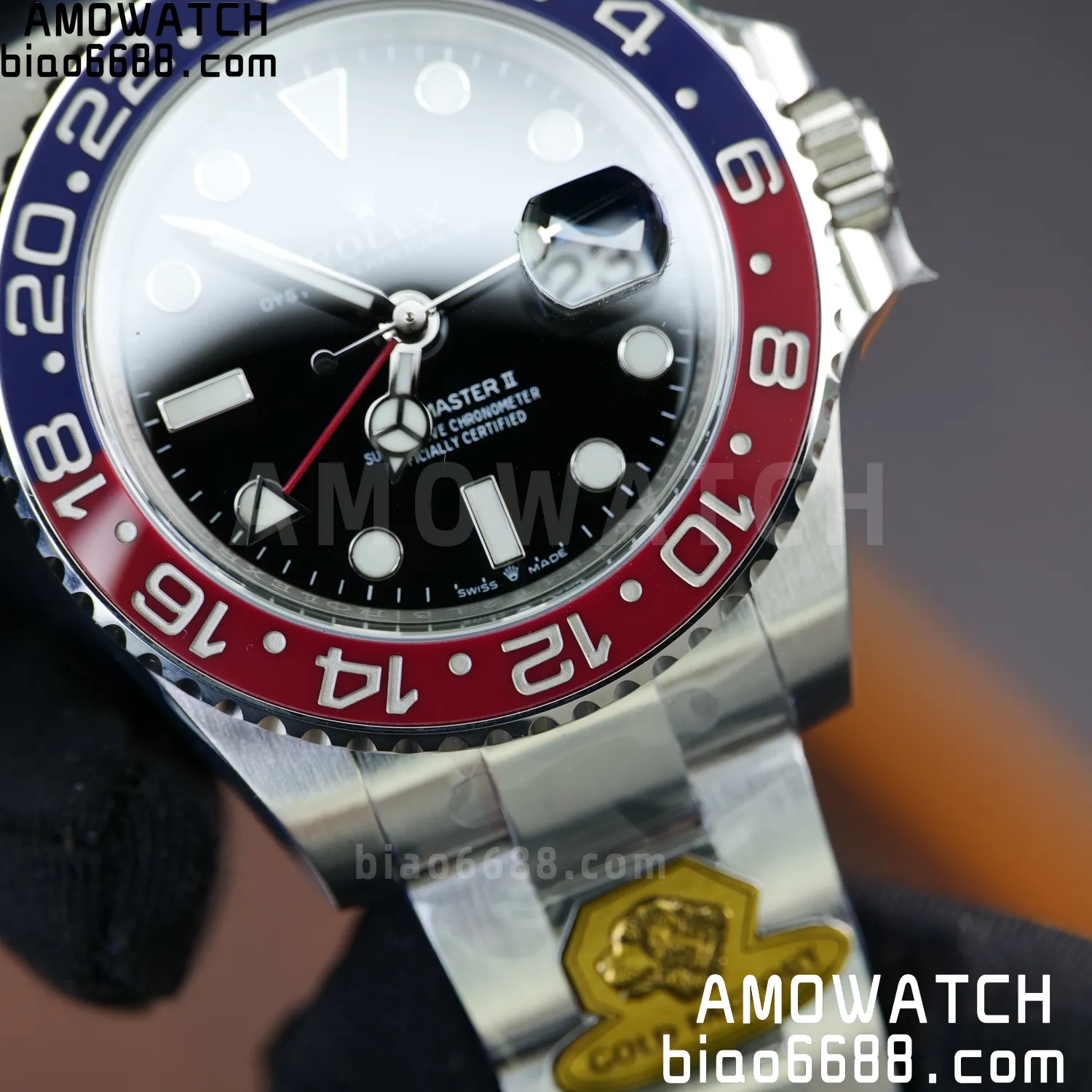Rolex GMT-Master II 126719 Gold Factory 1:1 Best Edition Black Dial V4 195g (Weighted) 73 dda4f059ab796f3 阿默表行AmoWatch