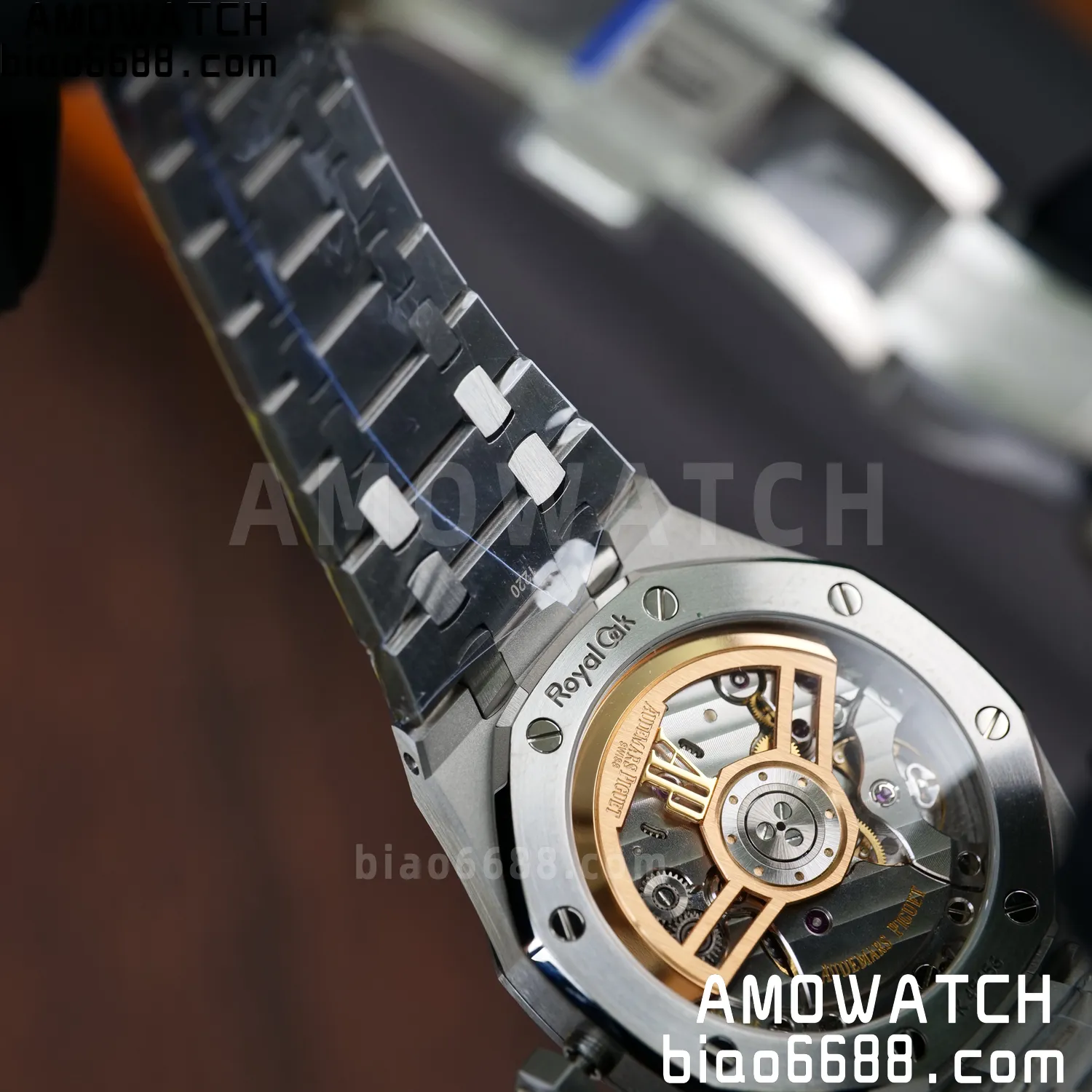 AP Royal Oak 41mm 15510ST SS APS Factory 1:1 Best Edition Black Dial on SS Bracelet SA4302 Super Clone (Free Sprung) 92 ddd7a12da772033 阿默表行AmoWatch