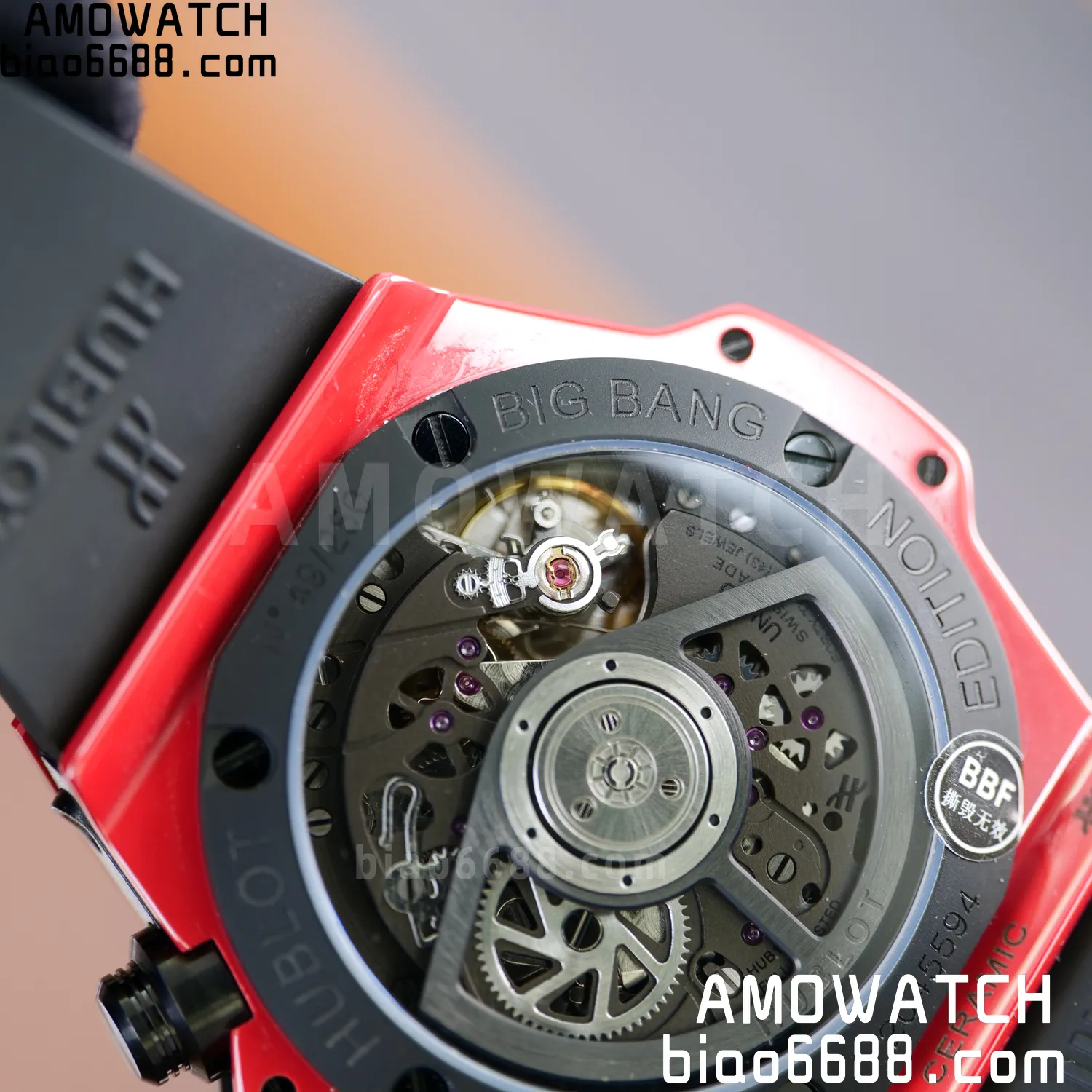 HUBLOT Big Bang Unico 441.CF.8513.RX 42mm BBF 1:1 Best Edition Red Ceramic 71 ece4bd09c8c5eae AMO Watch