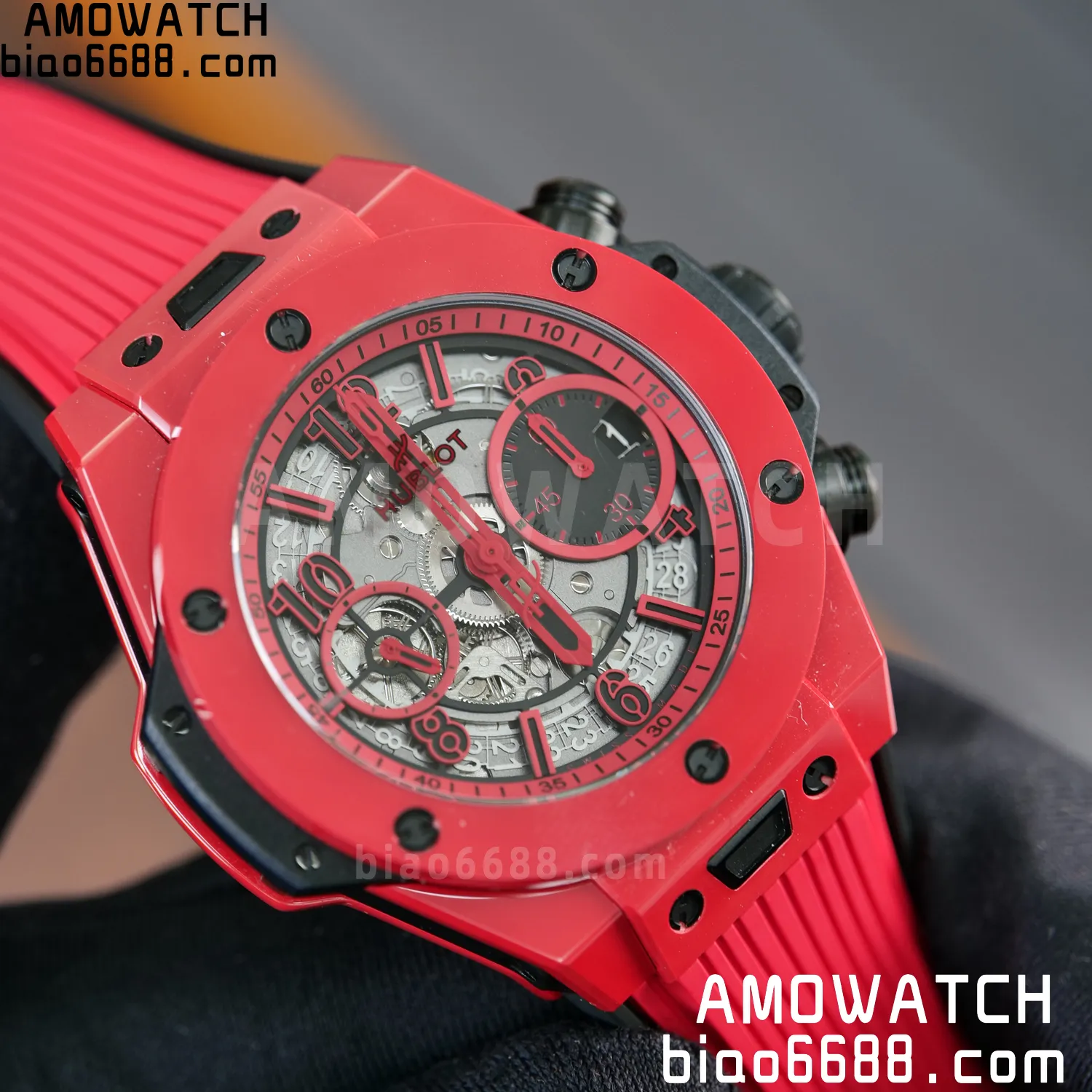HUBLOT Big Bang Unico 441.CF.8513.RX 42mm BBF 1:1 Best Edition Red Ceramic 63 ee190ecb86e2582 AMO Watch