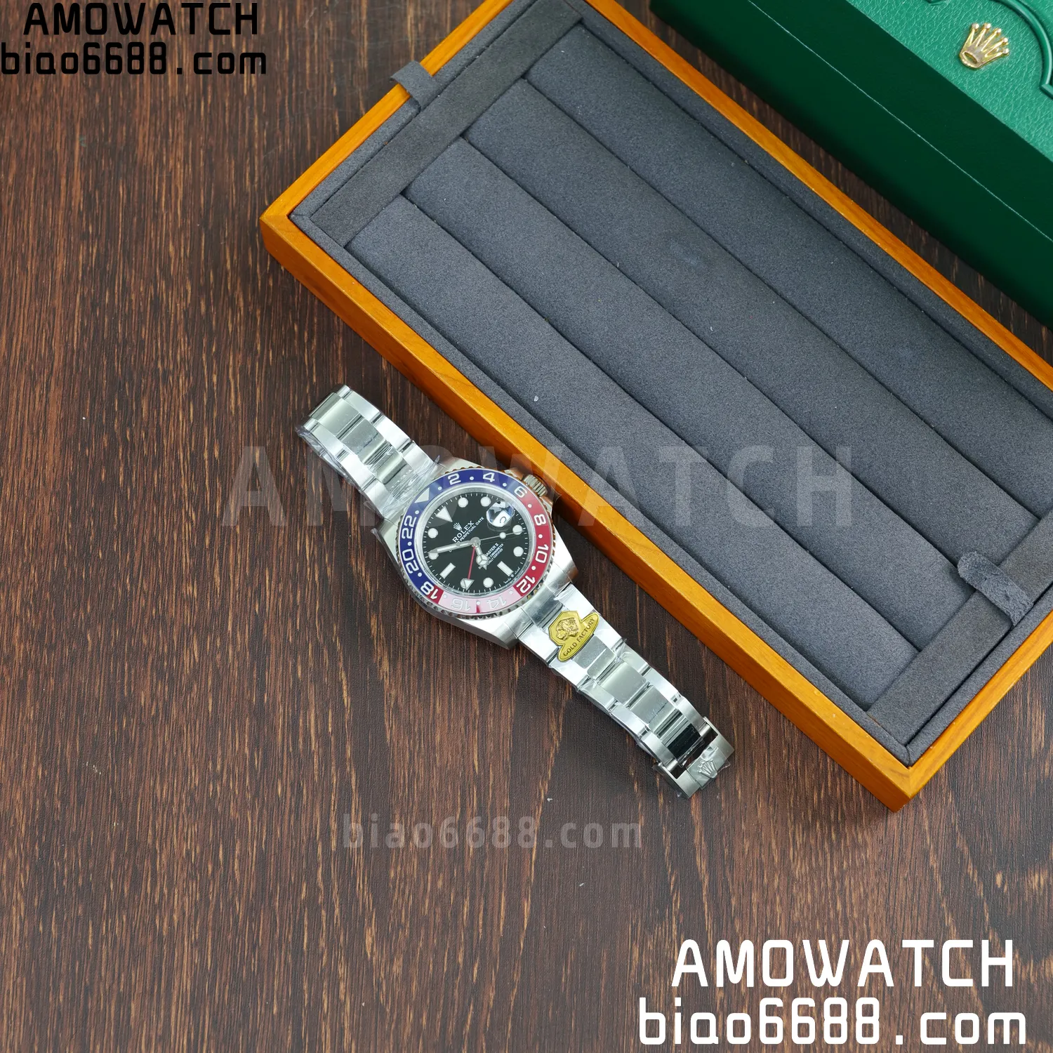 Rolex GMT-Master II 126719 Gold Factory 1:1 Best Edition Black Dial V4 195g (Weighted) 57 effc183430ce795 阿默表行AmoWatch