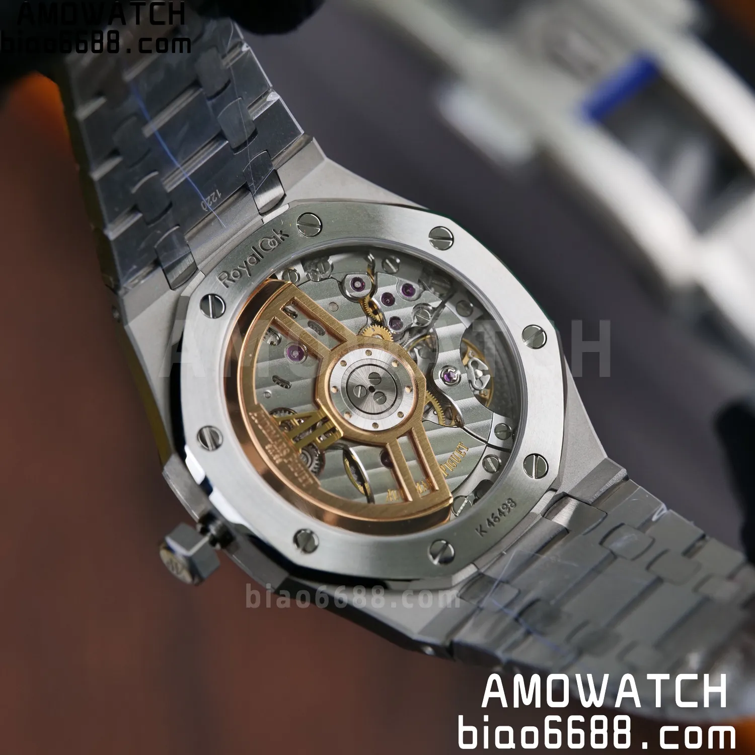AP Royal Oak 41mm 15510ST SS APS Factory 1:1 Best Edition Black Dial on SS Bracelet SA4302 Super Clone (Free Sprung) 97 f064defdb8f9afb 阿默表行AmoWatch