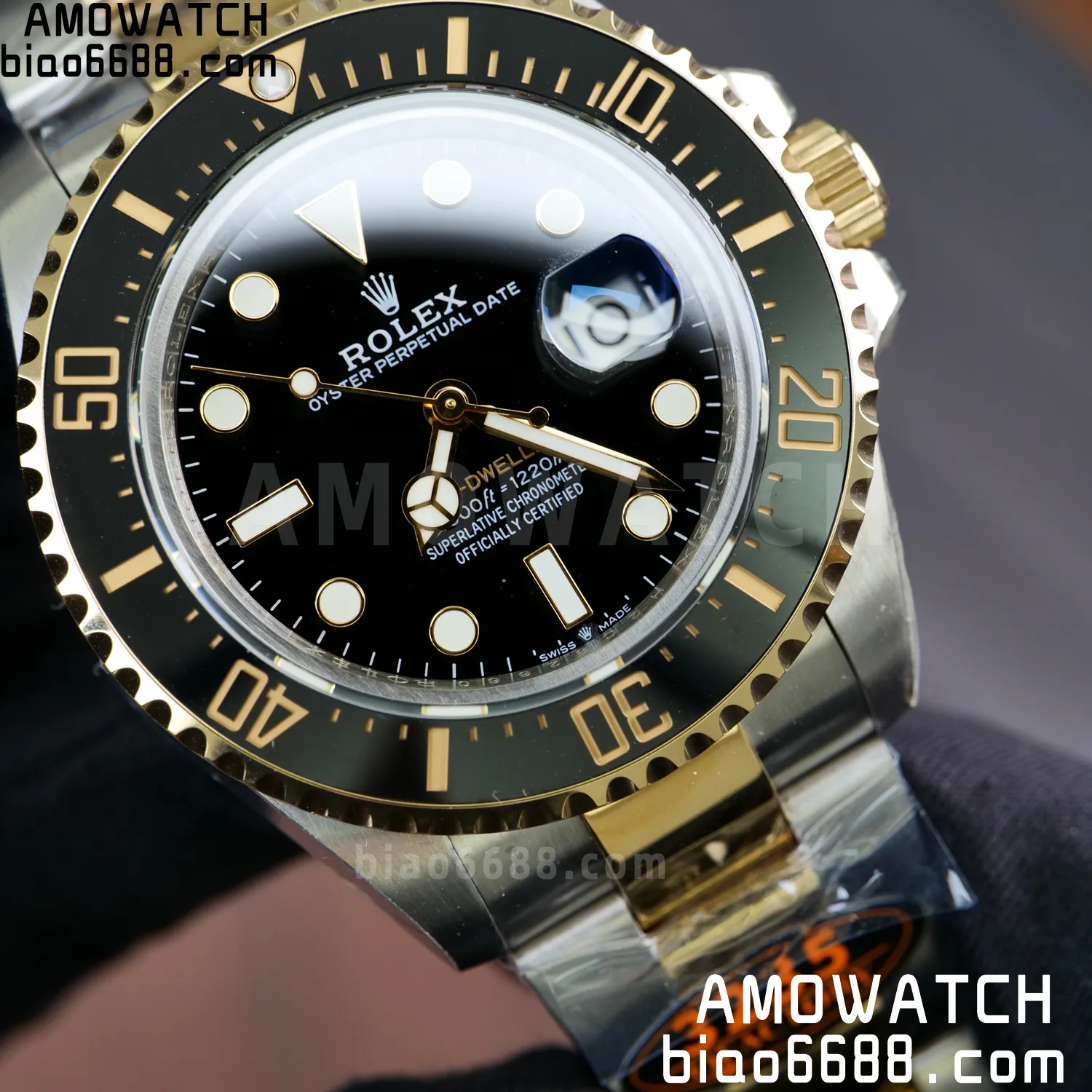Rolex Sea Dweller 126603 QF 1:1 Best Edition 904L SS/YG Case and Bracelet VR3235 67 f0a02076a985261 阿默表行AmoWatch