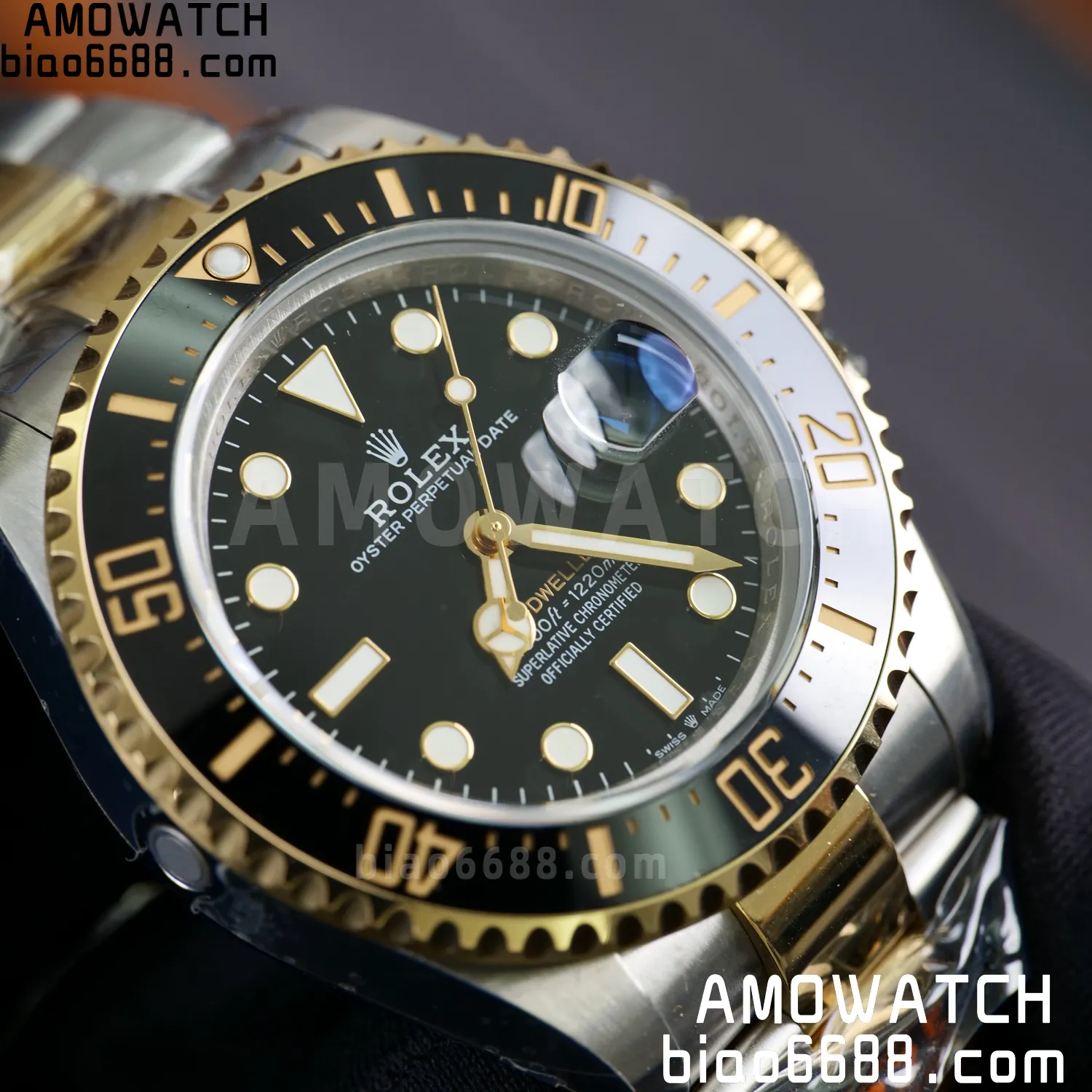 Rolex Sea Dweller 126603 QF 1:1 Best Edition 904L SS/YG Case and Bracelet VR3235 68 f2fa539f74d25fa 阿默表行AmoWatch