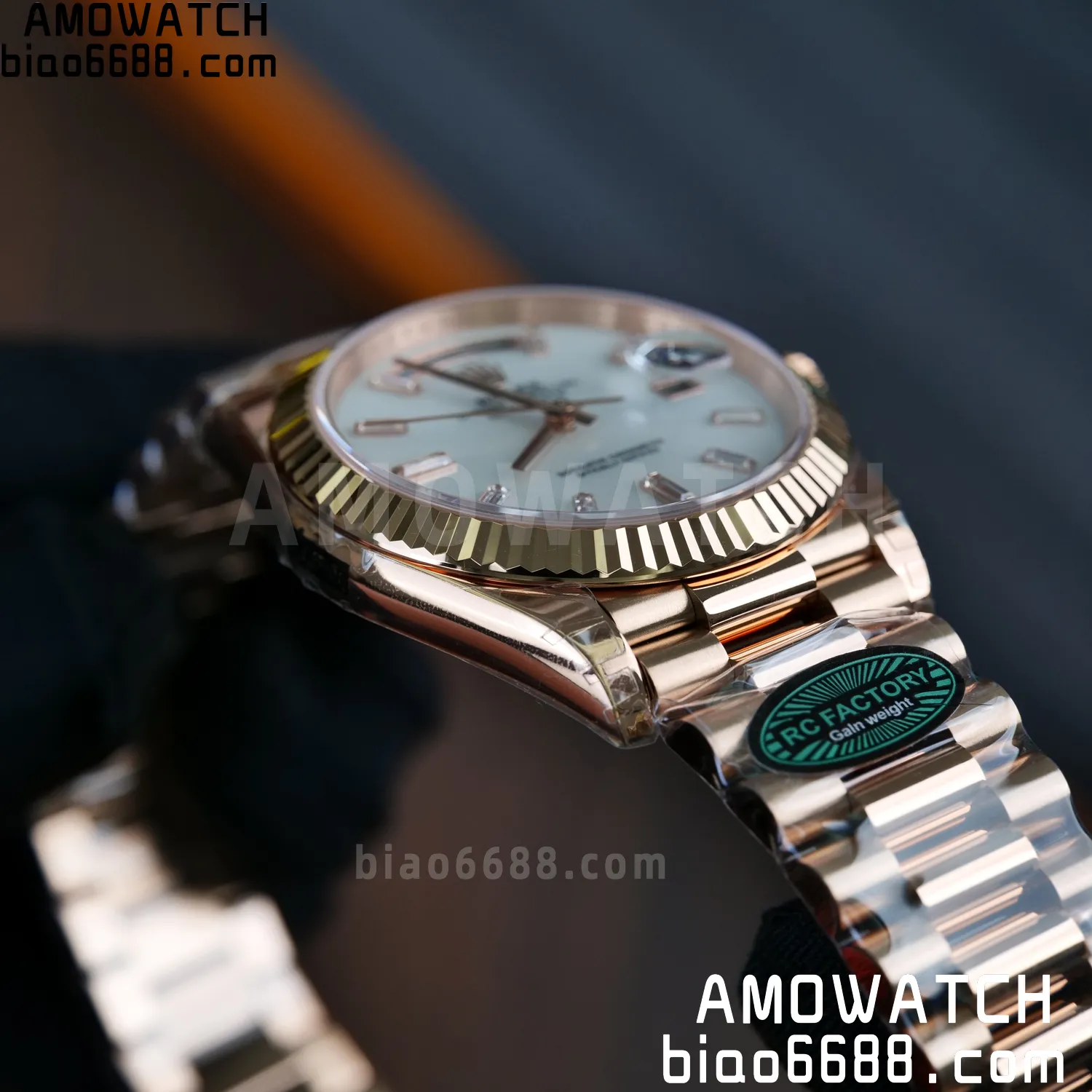 Rolex Day Date 40 RG 228236 RCF 1:1 Best Edition White Roman Dial on President Bracelet VR3255 (211g) 69 f62466ec1595963 AMO Watch