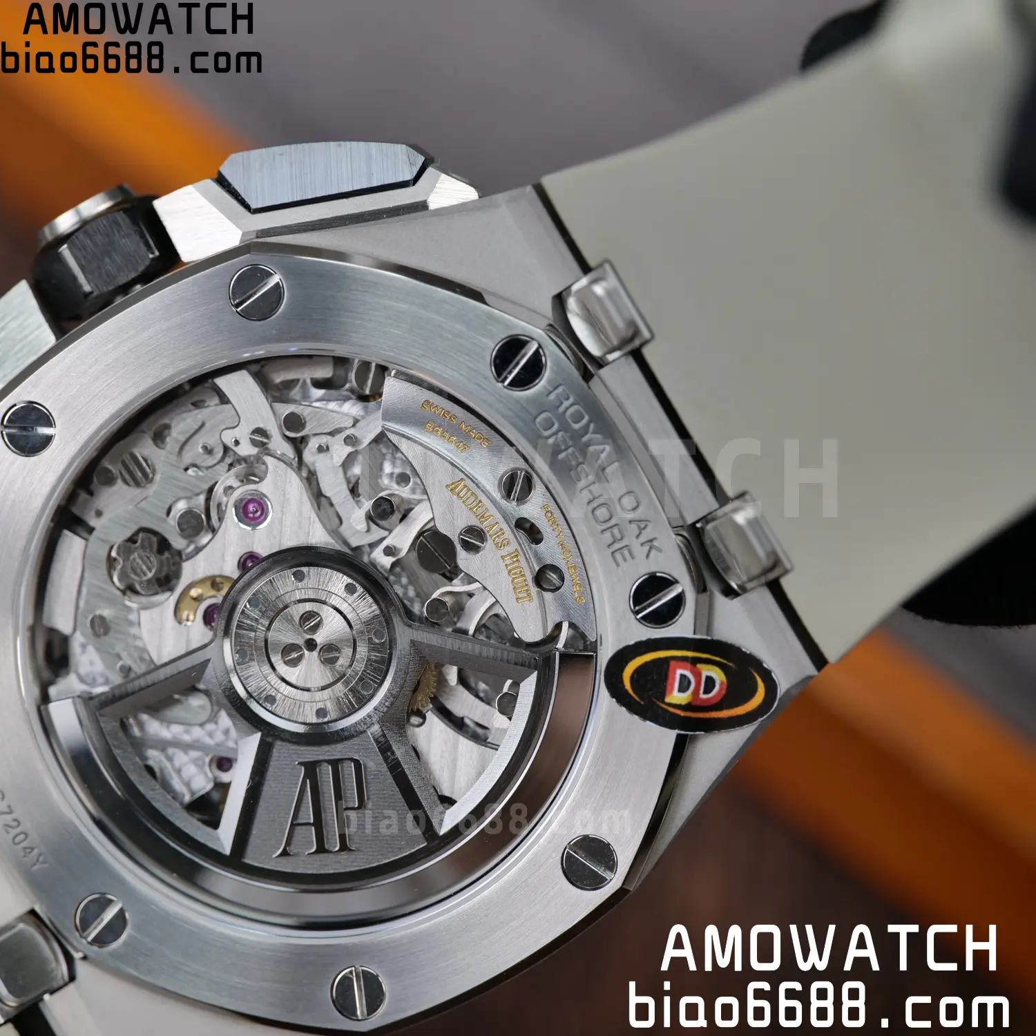 AP Royal Oak Offshore 43mm 26420so SS DDF 1:1 Best Edition Smoked Dial on Gray Rubber Strap DD4401 Super Clone 100 f9446f1479af3bf 阿默表行AmoWatch
