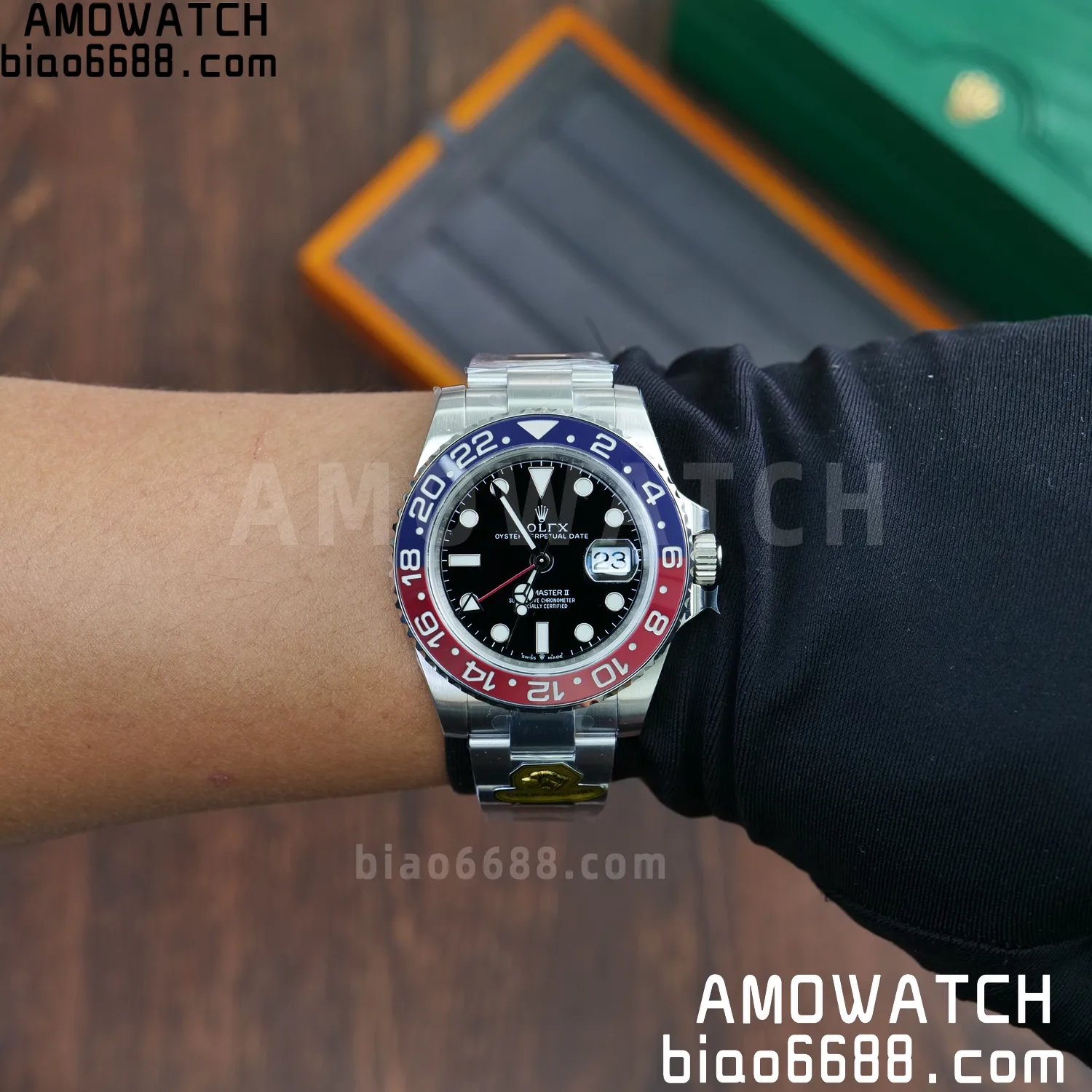 Rolex GMT-Master II 126719 Gold Factory 1:1 Best Edition Black Dial V4 195g (Weighted) 83 fca38c106770d94 阿默表行AmoWatch