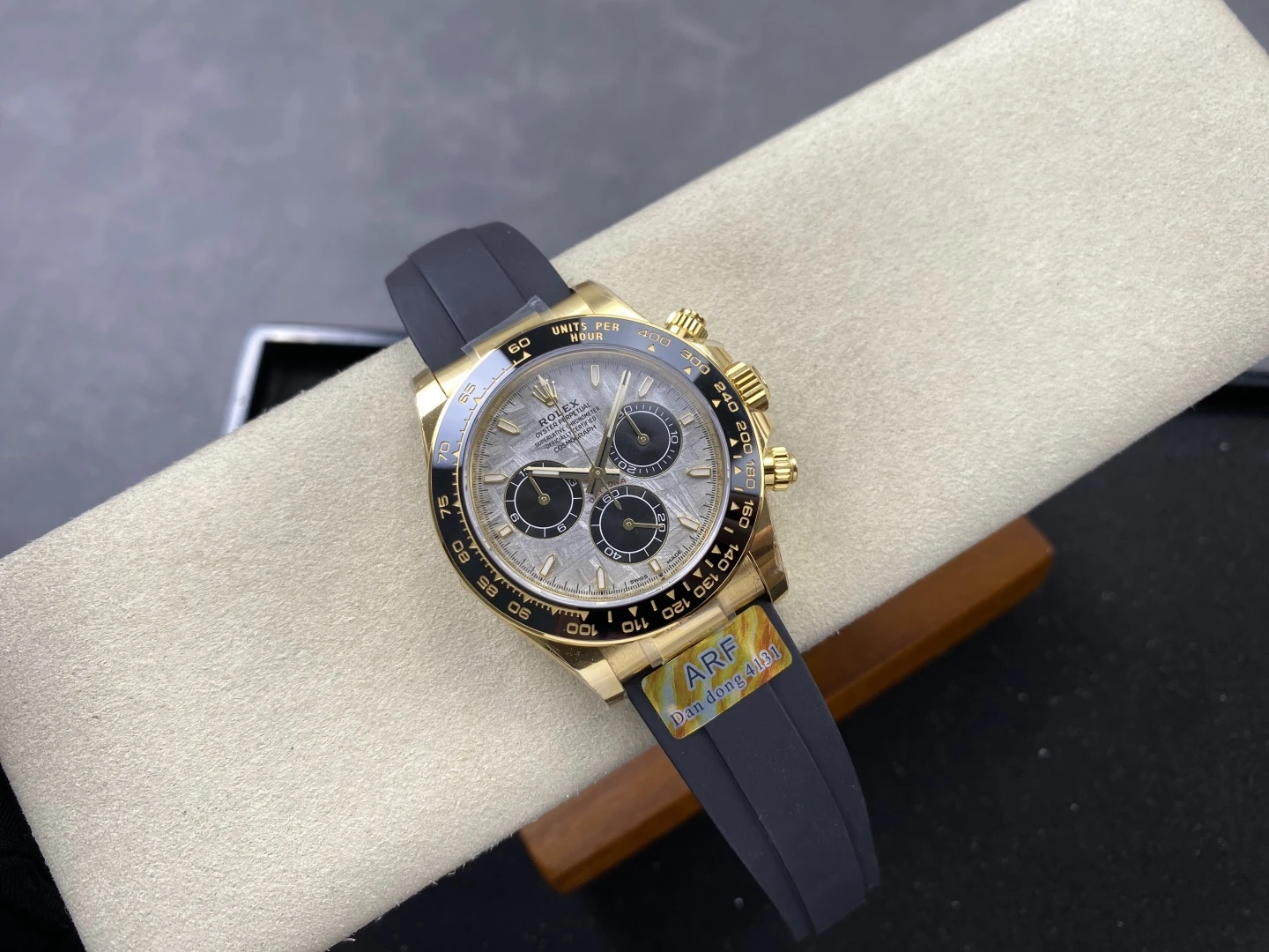 Rolex Daytona 126518 YG ARF1:1 Best Edition Meteorite Dial on Oysterflex Strap DD4131 31 03a0572b1c26f4e 阿默表行AmoWatch