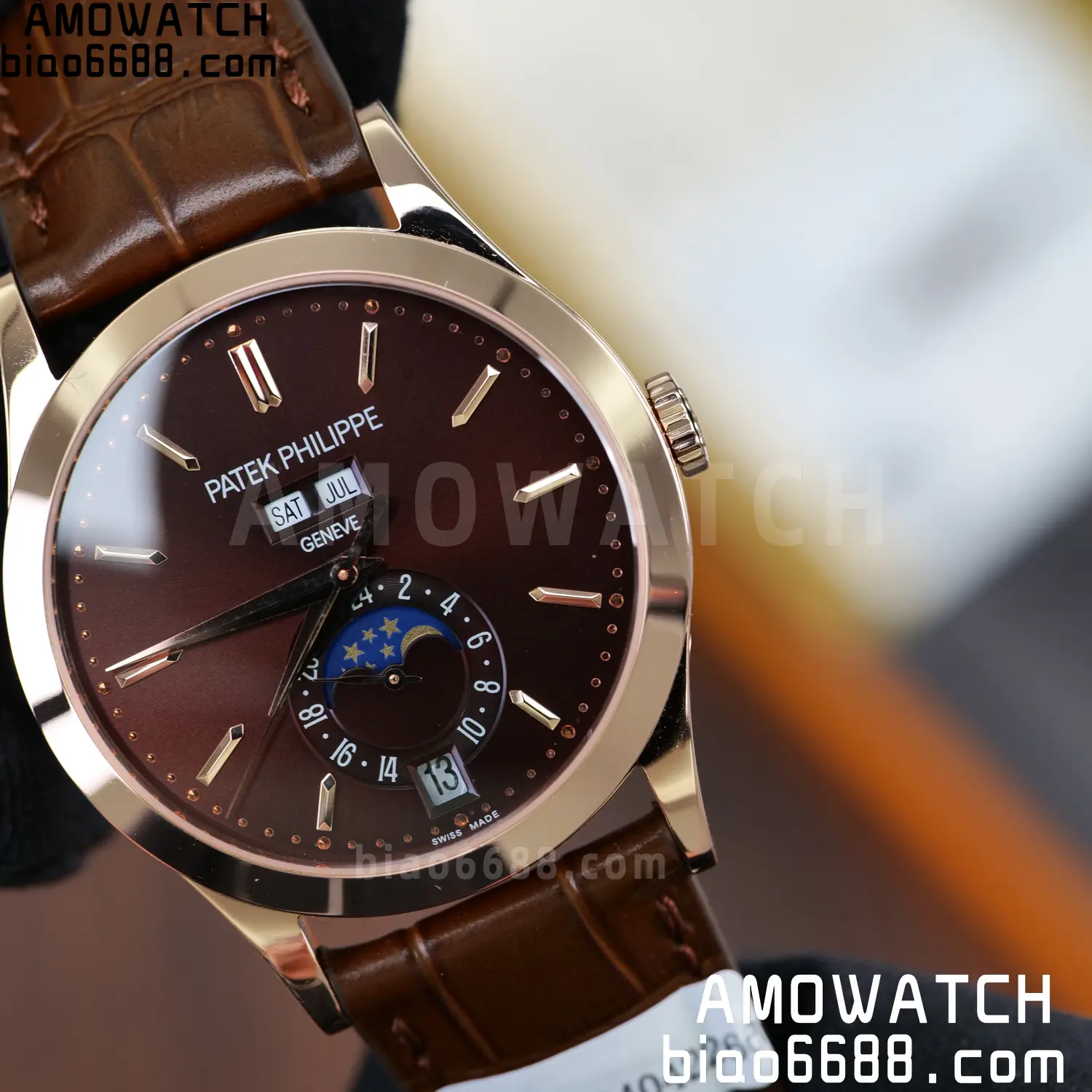 Custom Made Patek Philippe Annual Calendar Moonphase 5396R 78 0d3c1f3f61cb3d4 阿默表行AmoWatch