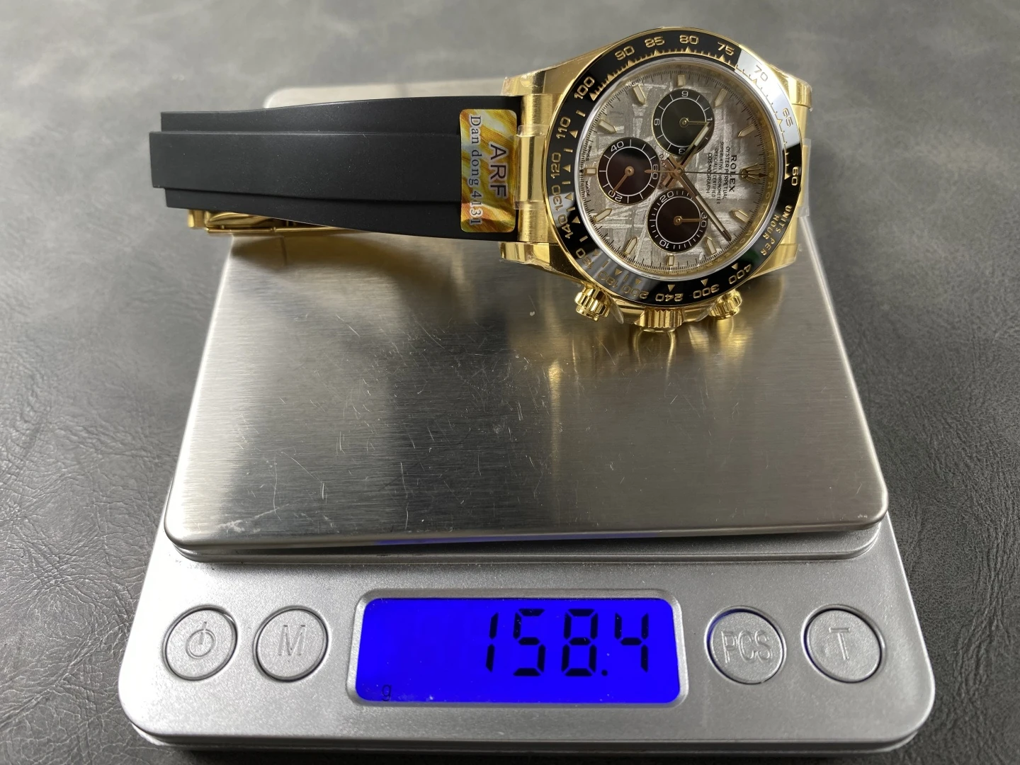 Rolex Daytona 126518 YG ARF1:1 Best Edition Meteorite Dial on Oysterflex Strap DD4131 29 1bab68868f6ce0e 阿默表行AmoWatch