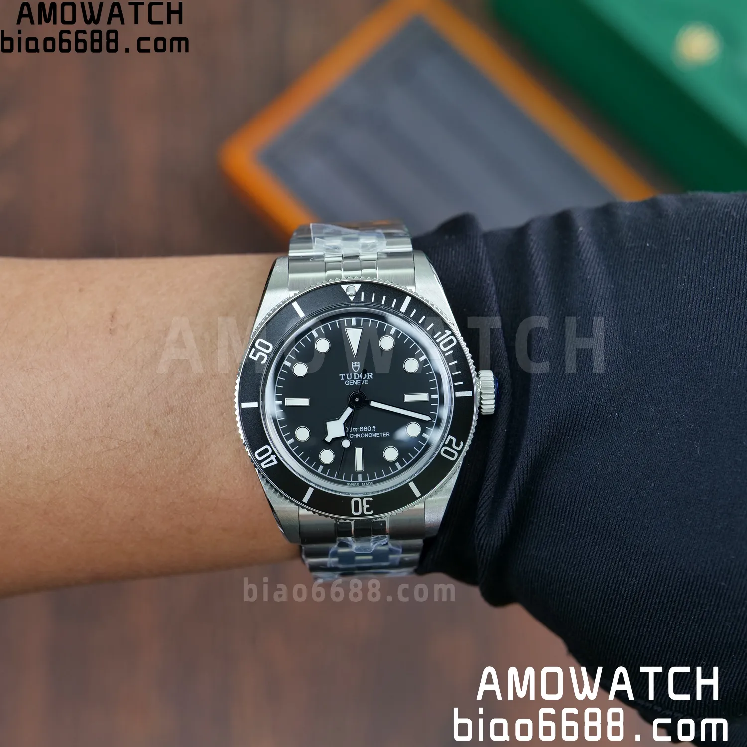 Heritage Black Bay 41mm SS ZF 1:1 Best Edition Black Dial on Jubilee Bracelet A2824 80 1cd60091f394369 阿默表行AmoWatch