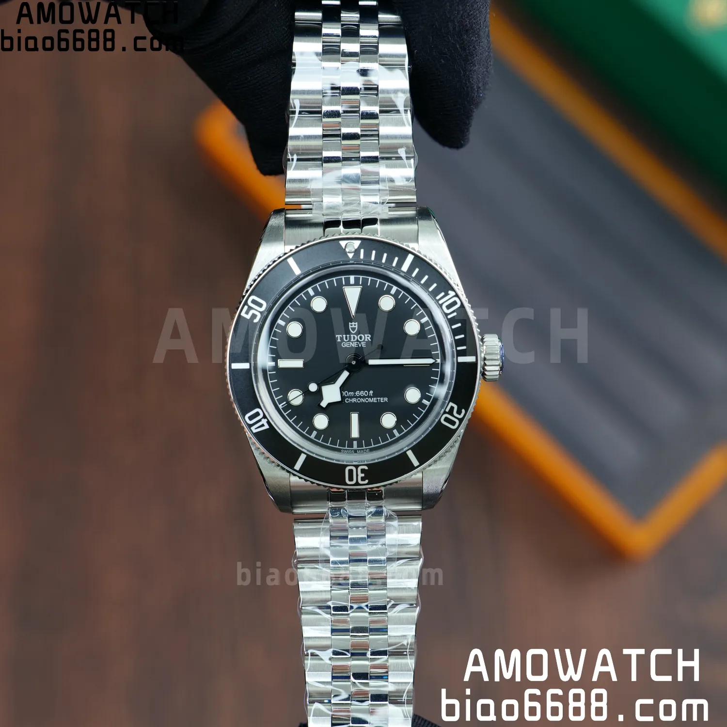 Heritage Black Bay 41mm SS ZF 1:1 Best Edition Black Dial on Jubilee Bracelet A2824 61 1e42e03213ac34b 阿默表行AmoWatch