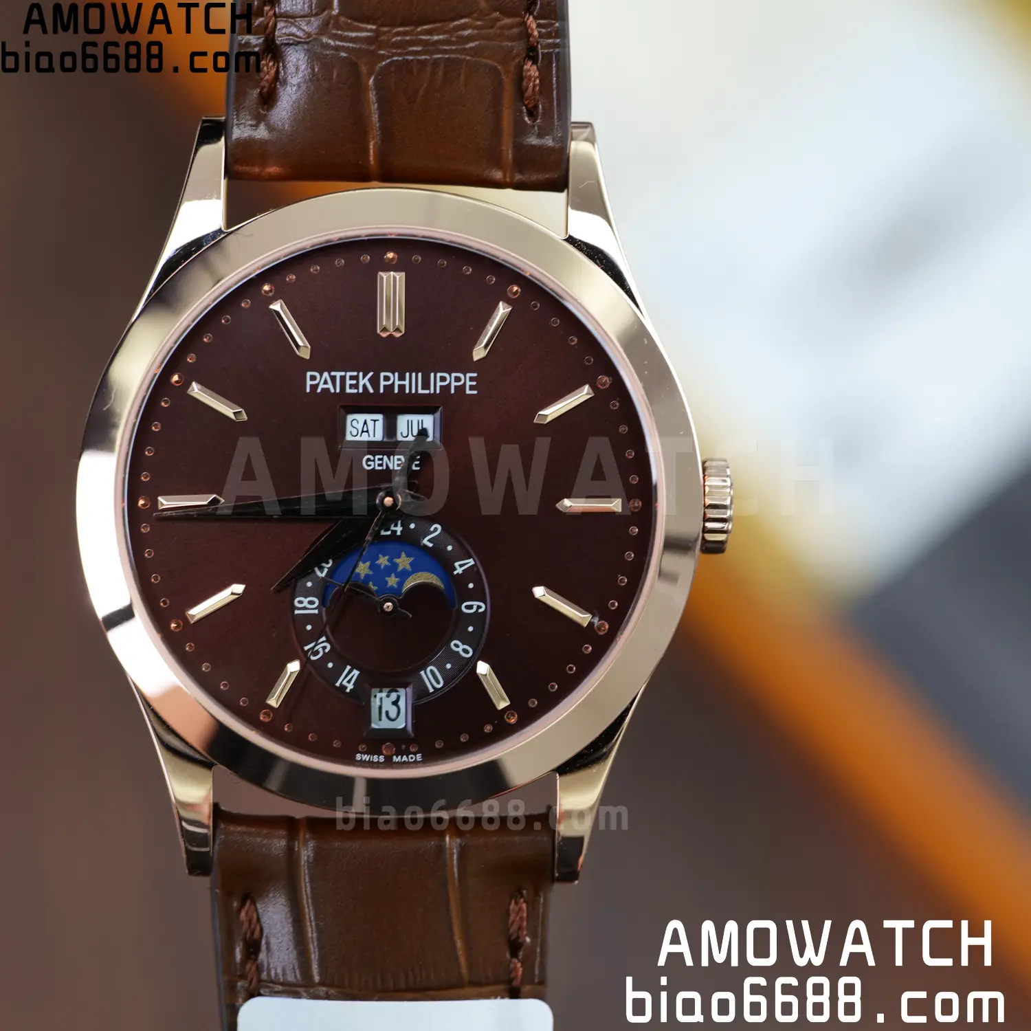 Custom Made Patek Philippe Annual Calendar Moonphase 5396R 70 1e72610230bbe6d 阿默表行AmoWatch