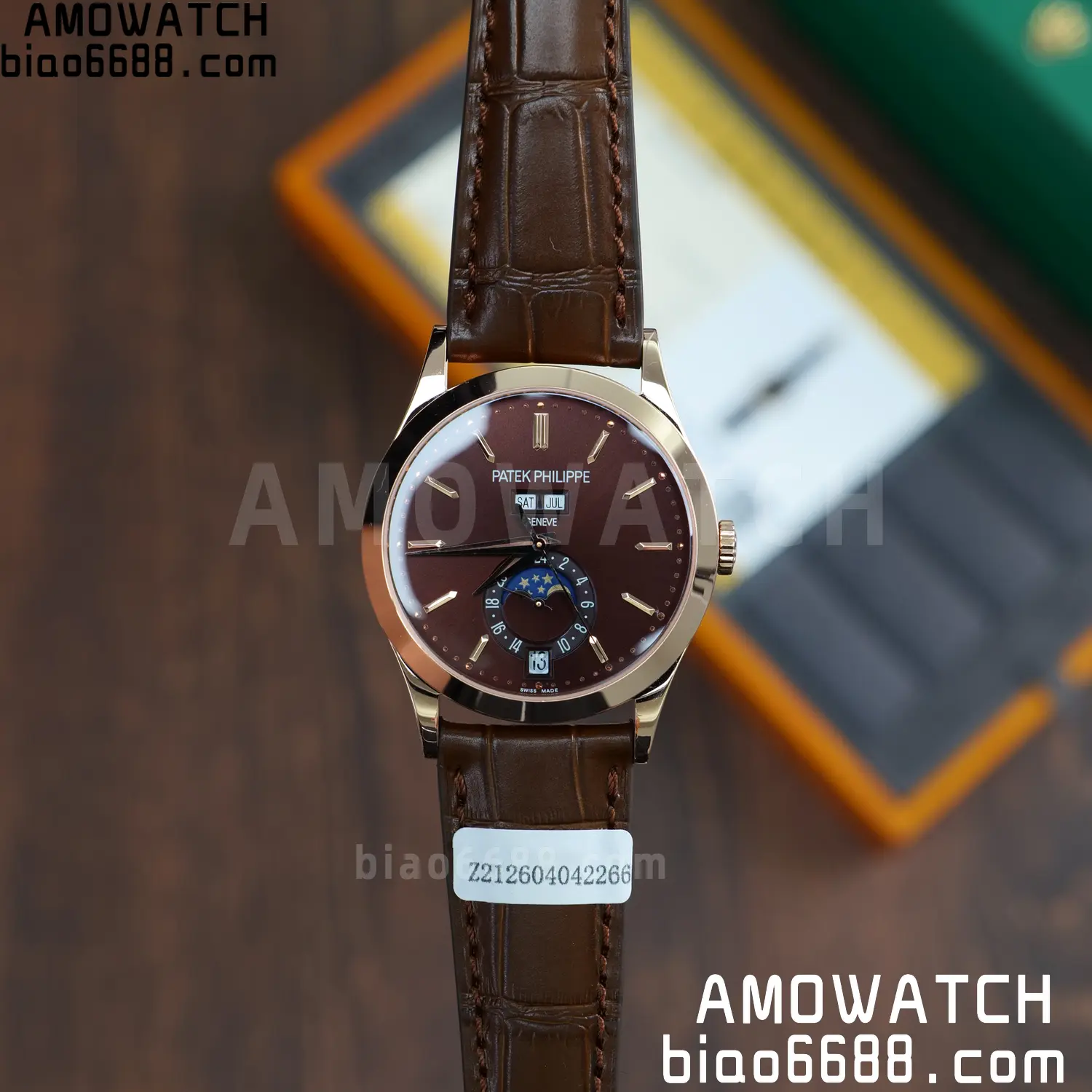 Custom Made Patek Philippe Annual Calendar Moonphase 5396R 69 2035773678c1f6d 阿默表行AmoWatch