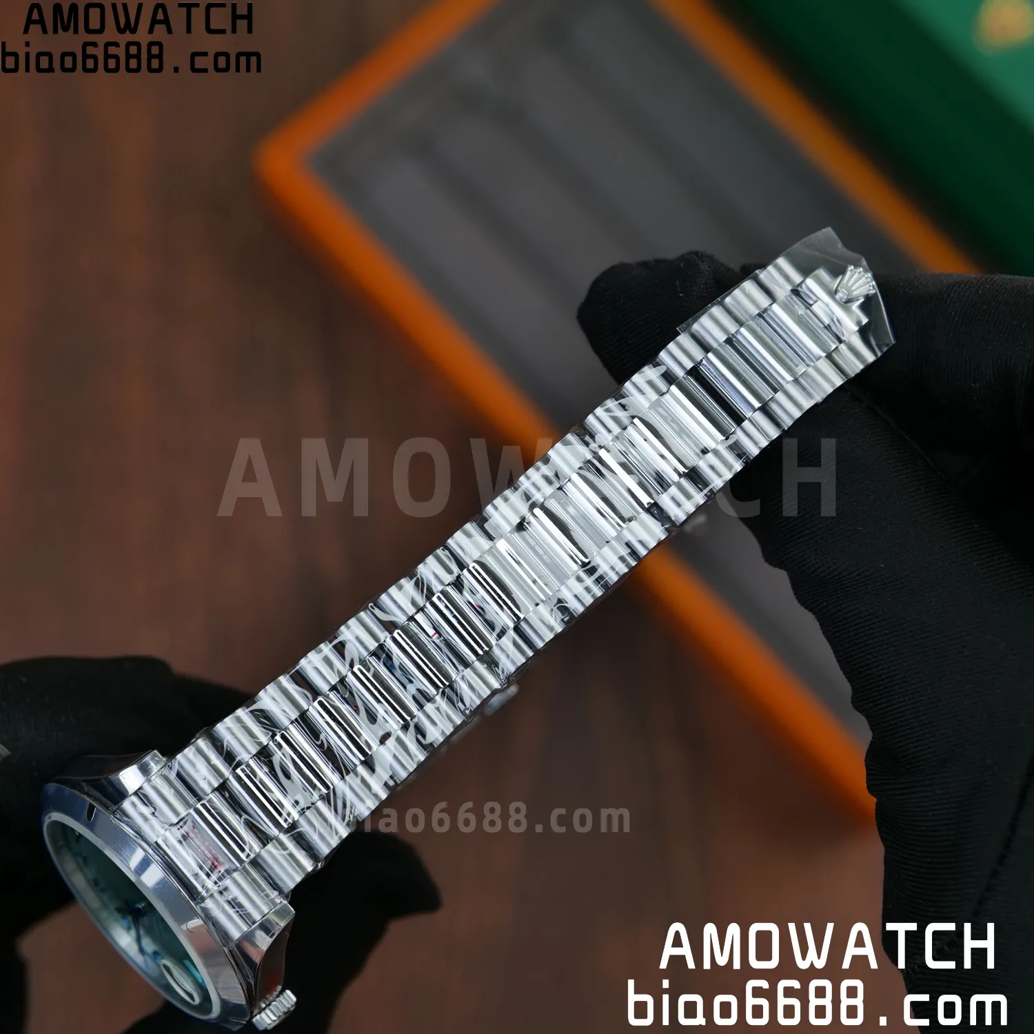 Rolex DayDate m228396tbr 40mm QF 1:1 Best Edition Ice Blue Dial V6(Tungsten Heavy Version) 65 229f6b793019be7 阿默表行AmoWatch