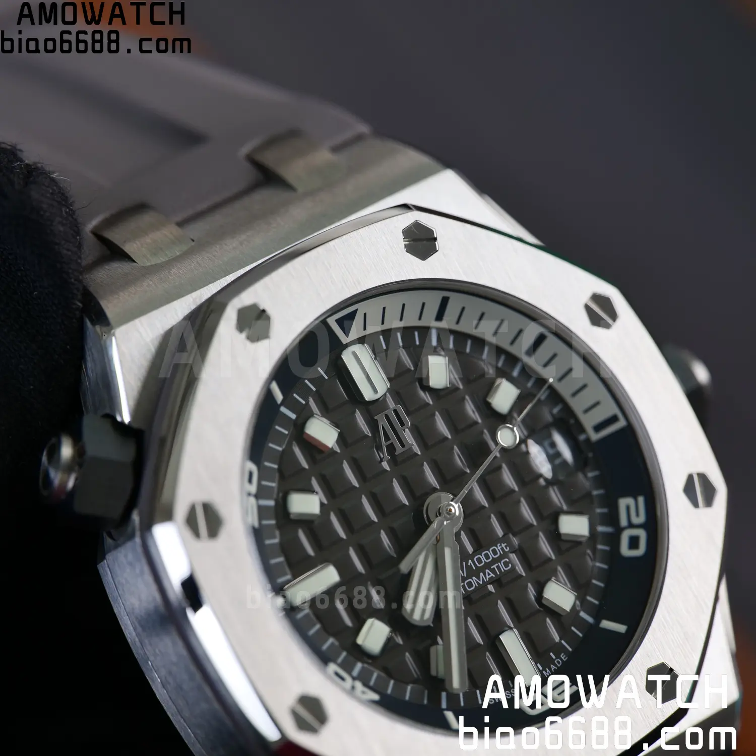 Audemars Piguet Royal Oak Offshore Diver 15720 SS APSF 1:1 Best Edition Gray Dail 81 29414e8788553c7 阿默表行AmoWatch
