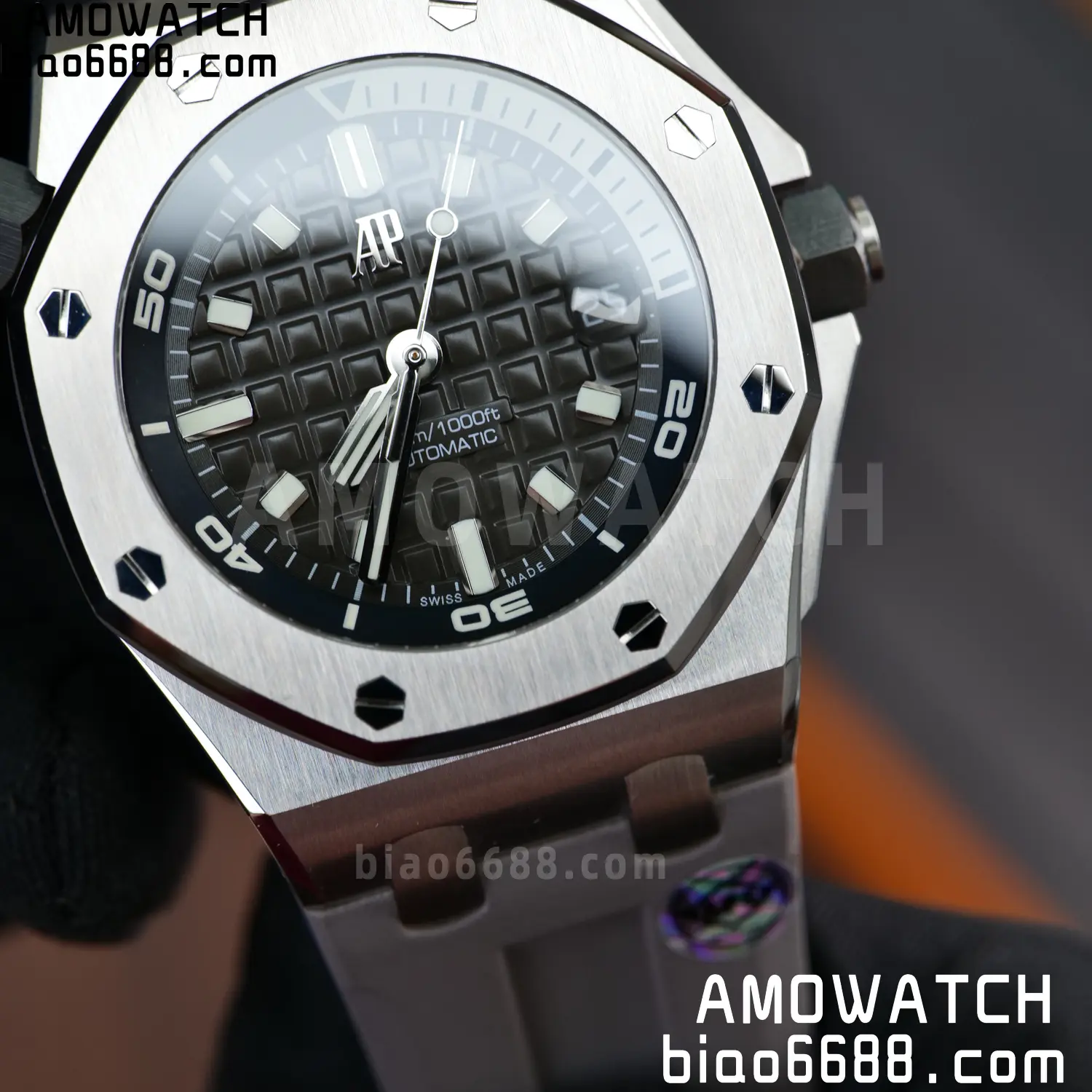 Audemars Piguet Royal Oak Offshore Diver 15720 SS APSF 1:1 Best Edition Gray Dail 80 304a42499d3730e 阿默表行AmoWatch