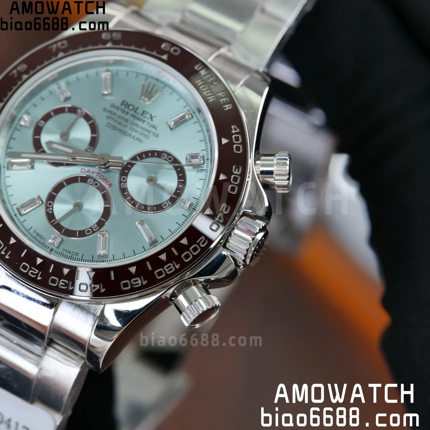 Custom Made Rolex Daytona 126506 QF (Gain Weight)White gold-plated with SW dial 36 465676abf66679e 阿默表行AmoWatch