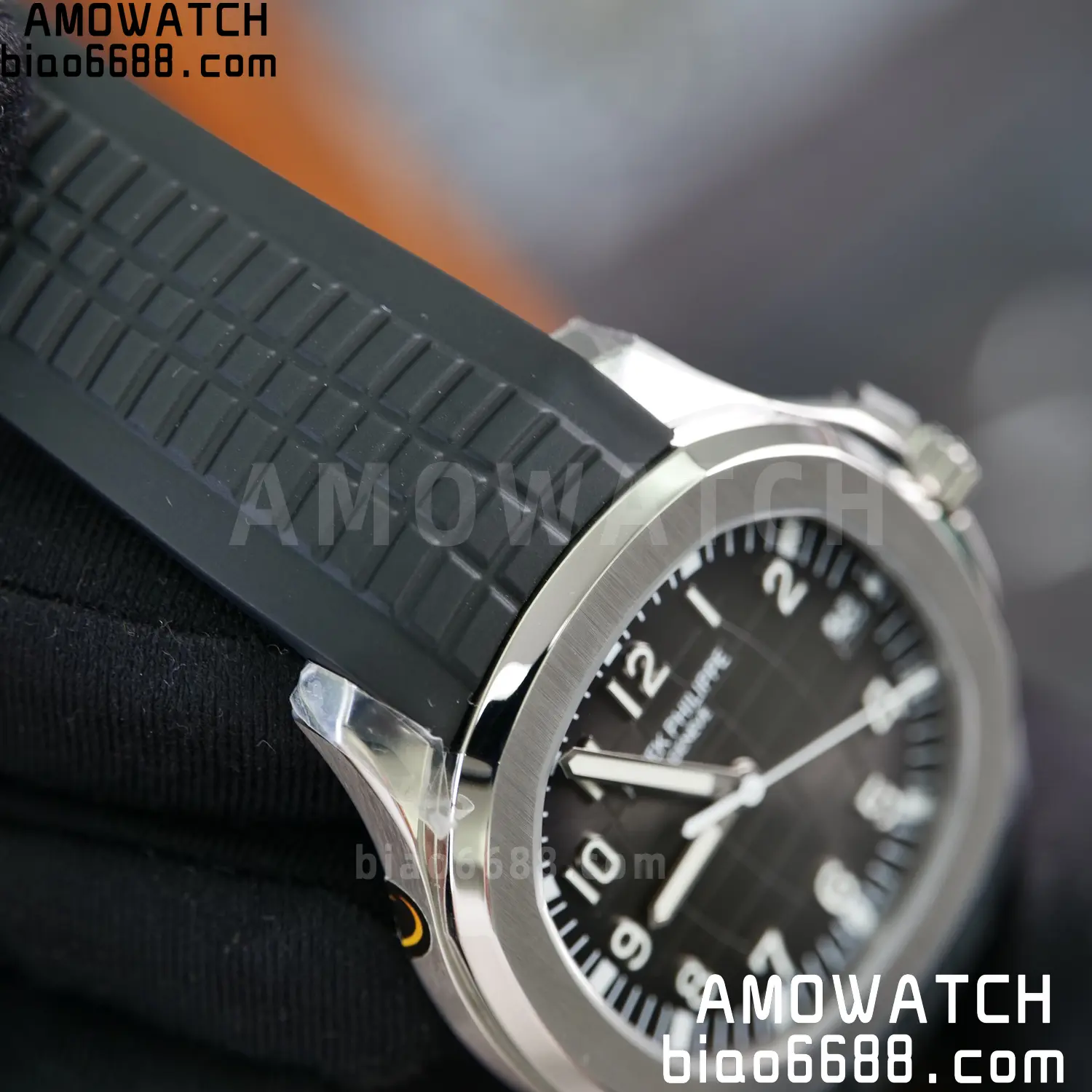Custom Made PP Aquanaut 5167A ,Modified content :SW factory Gray Dial、 pointer、DEEP Crystal DD324 90 4c41d8d4932be0a 阿默表行AmoWatch