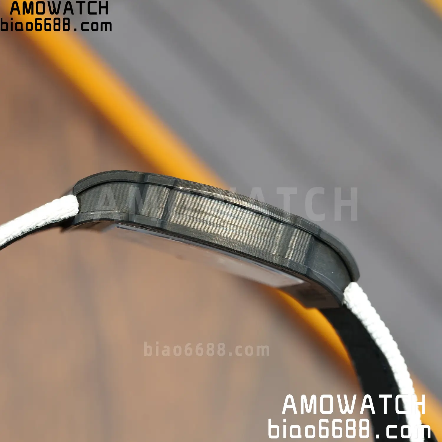 RICHARD MILLE RM67-02 Black NTPT Best Edition Italy Dial on White Nylon strap CRMA7 V9 109 4dbe0494271d604 阿默表行AmoWatch
