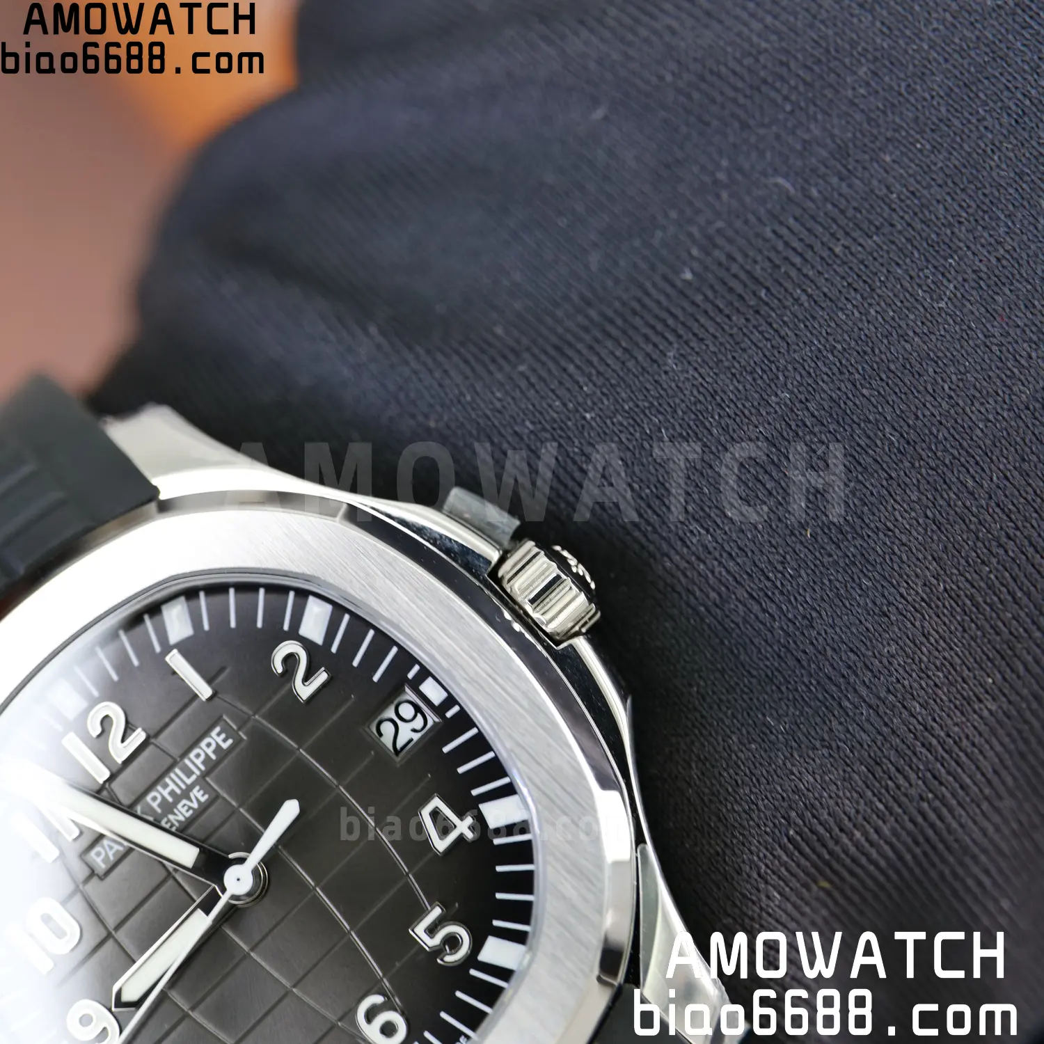 Custom Made PP Aquanaut 5167A ,Modified content :SW factory Gray Dial、 pointer、DEEP Crystal DD324 106 657c17bc8aead24 阿默表行AmoWatch