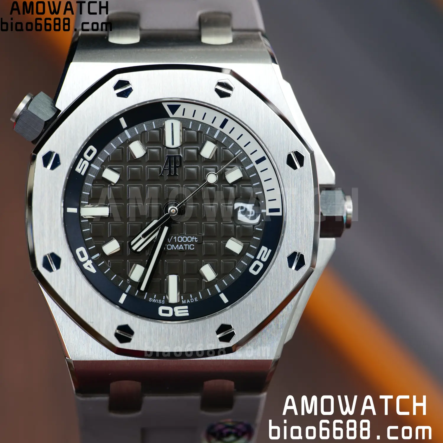 Audemars Piguet Royal Oak Offshore Diver 15720 SS APSF 1:1 Best Edition Gray Dail 70 6699c86b02162ae 阿默表行AmoWatch