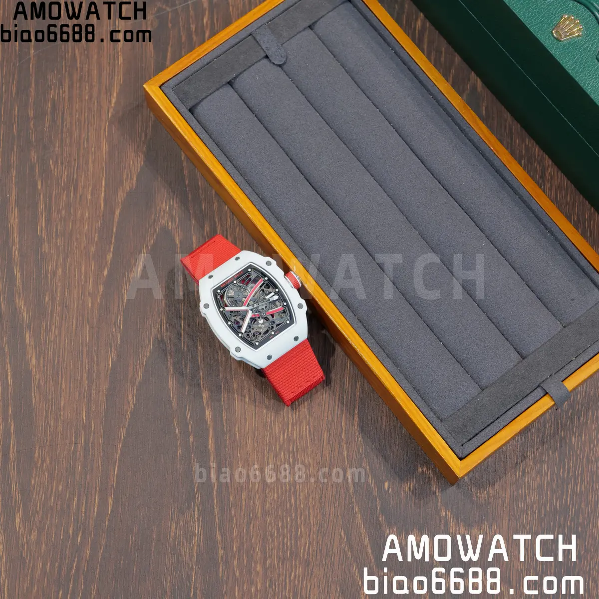 RICHARD MILLE RM67-02 White NTPT Best Edition Umi Maker's Dial on White Nylon strap CRMA7 Clone V9 94 6fd7e3df272d401 AMO Watch