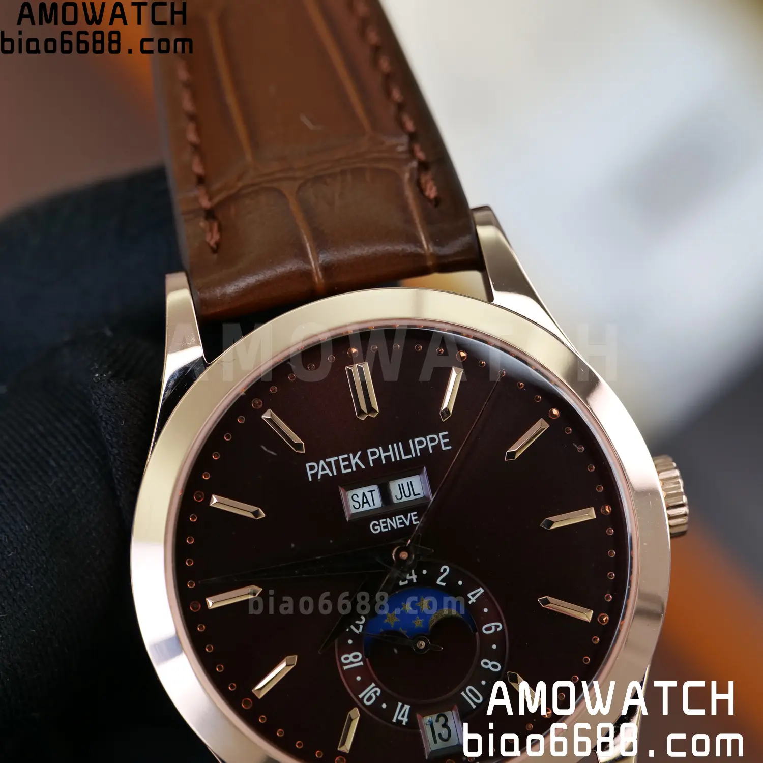 Custom Made Patek Philippe Annual Calendar Moonphase 5396R 81 72aaab5ac4725bb 阿默表行AmoWatch