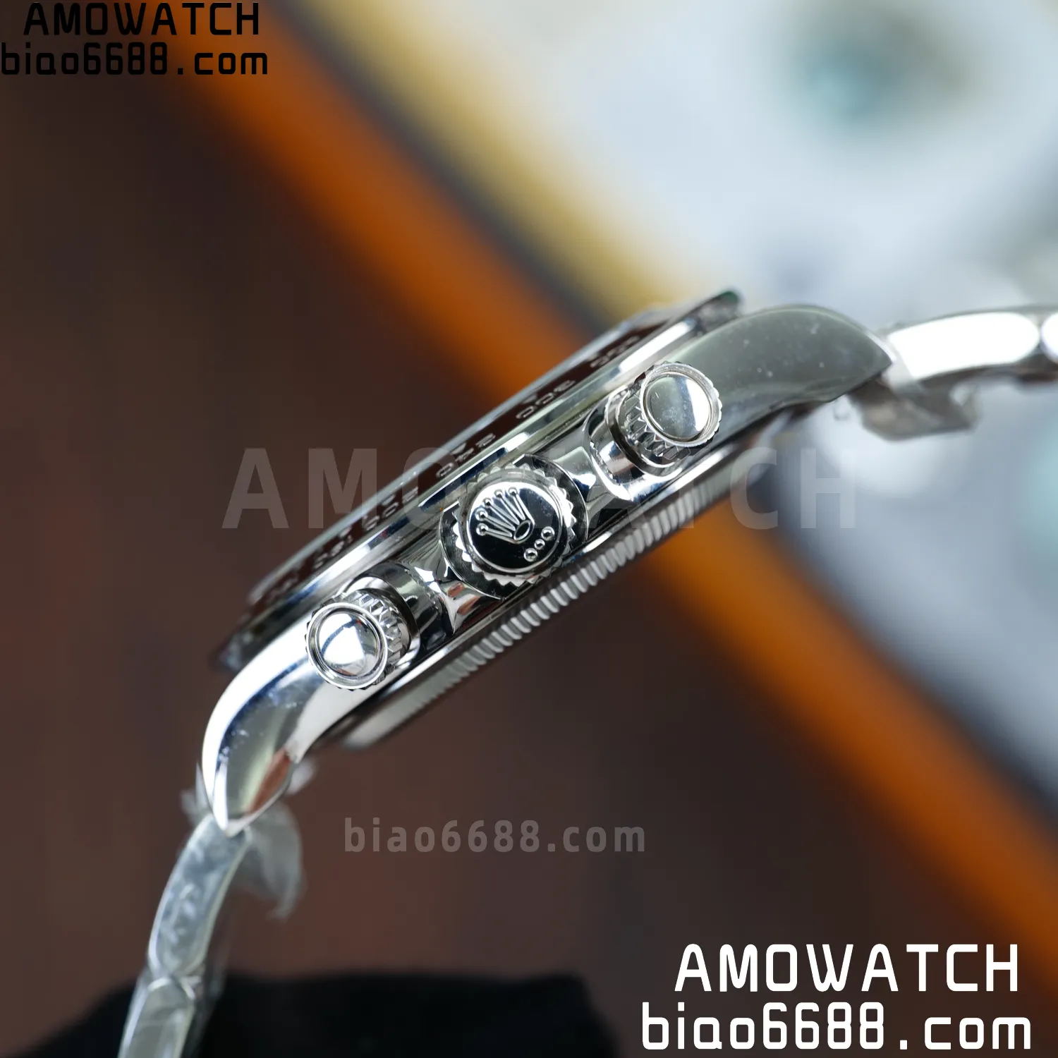 Custom Made Rolex Daytona 126506 QF (Gain Weight)White gold-plated with SW dial 35 75d85db5cc49011 阿默表行AmoWatch