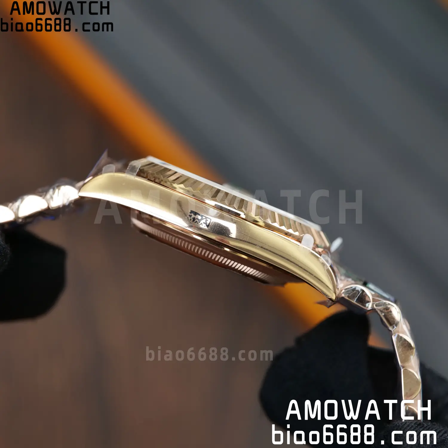 Rolex DayDate 228235 40 RG QF1:1 Best Edition Brown Roman Dial on Bracelet V6(Tungsten Heavy Versio) 67 784650baba56b8b 阿默表行AmoWatch