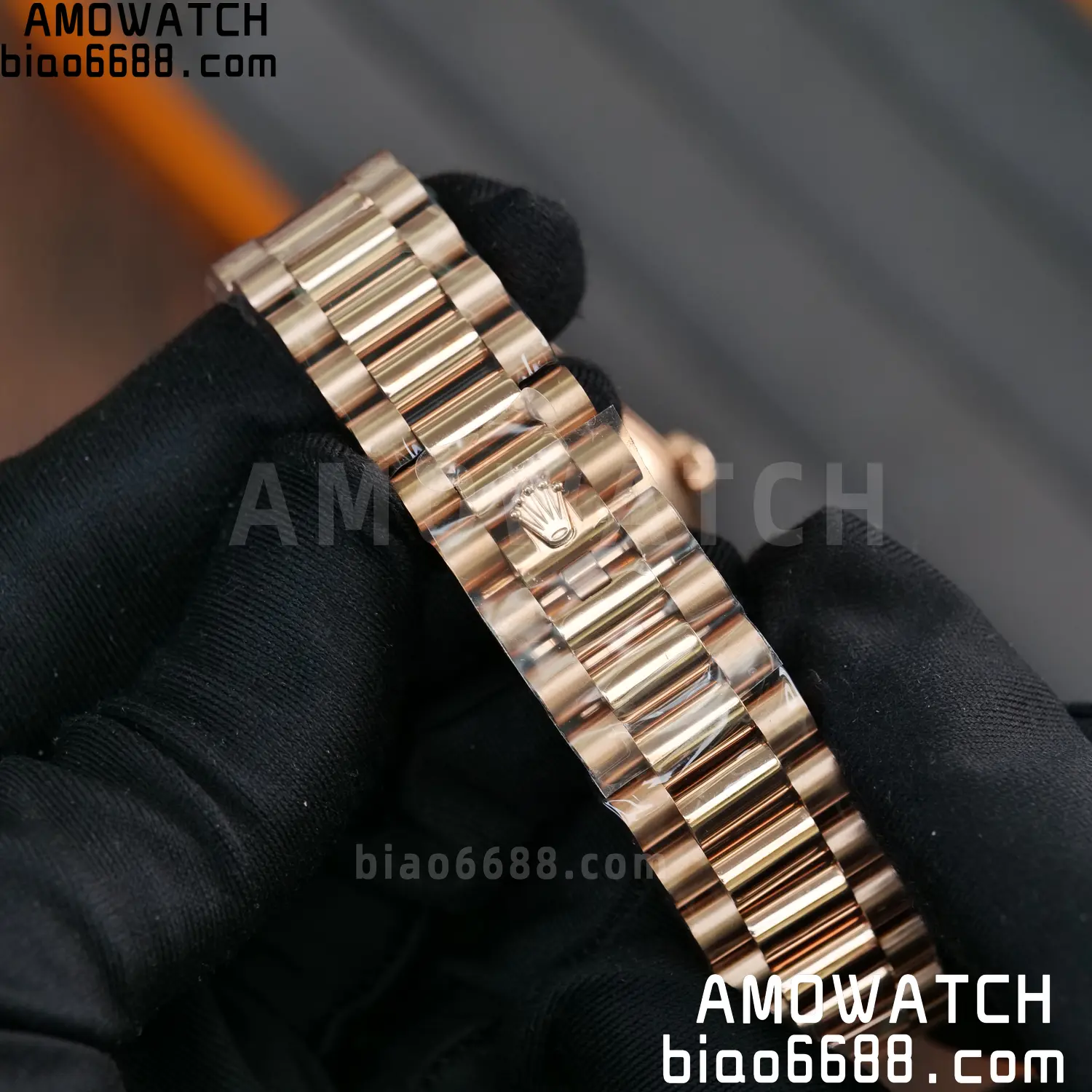 Rolex DayDate 228235 40 RG QF1:1 Best Edition Brown Roman Dial on Bracelet V6(Tungsten Heavy Versio) 83 82361cab1a4c277 阿默表行AmoWatch