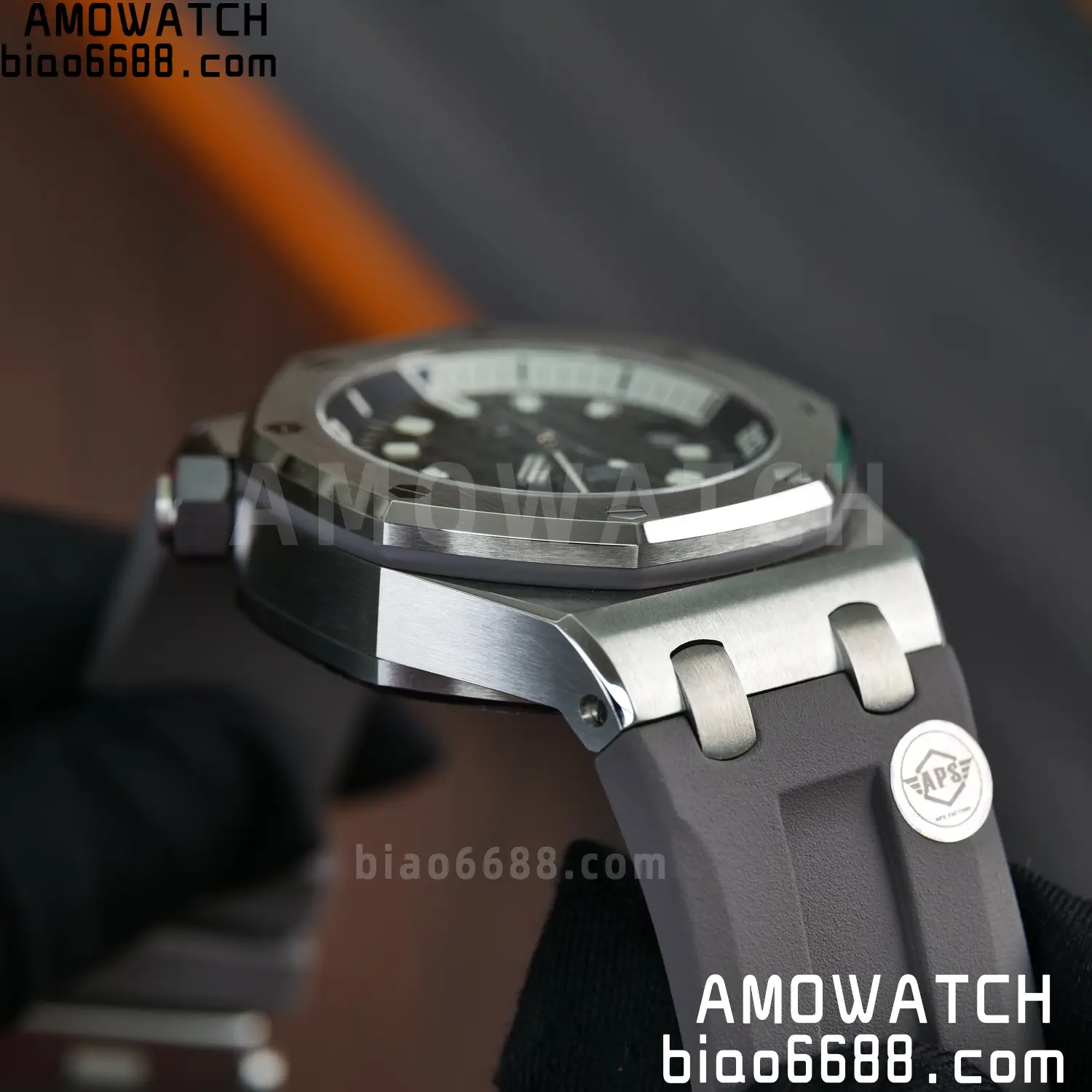 Audemars Piguet Royal Oak Offshore Diver 15720 SS APSF 1:1 Best Edition Gray Dail 72 85a3c705d51833d 阿默表行AmoWatch