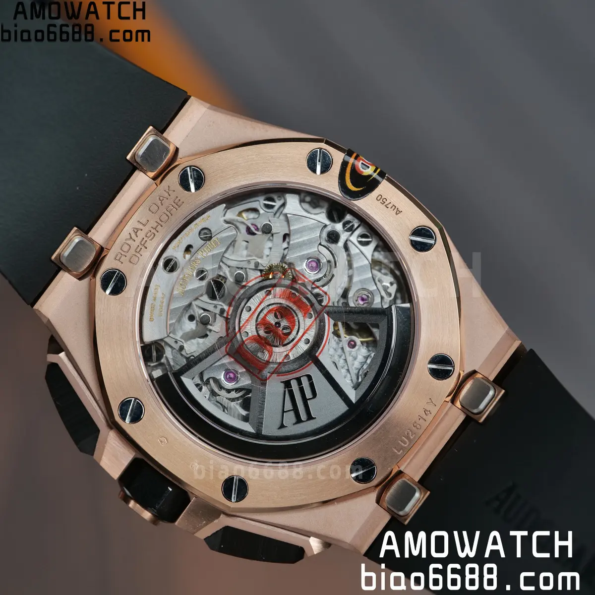 AP Royal Oak Offshore 43mm 26420ro RG DDF 1:1 Best Edition Black Dial on Black Rubber Super Clone 4401 (Weighted) 39 86254fd7f331c77 阿默表行AmoWatch