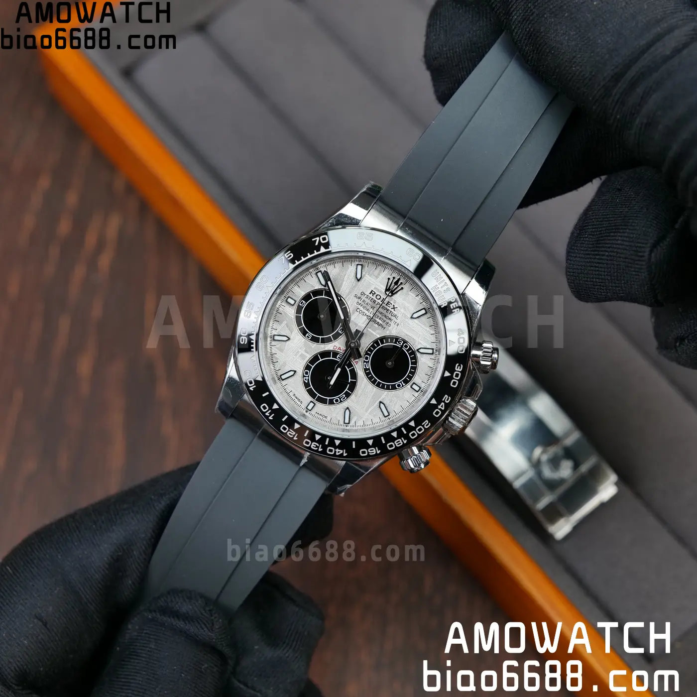 Rolex Daytona 126519 ARF1:1 Best Edition Meteorite Dial on Oysterflex Strap DD4131 50 86d22504521b53b AMO Watch